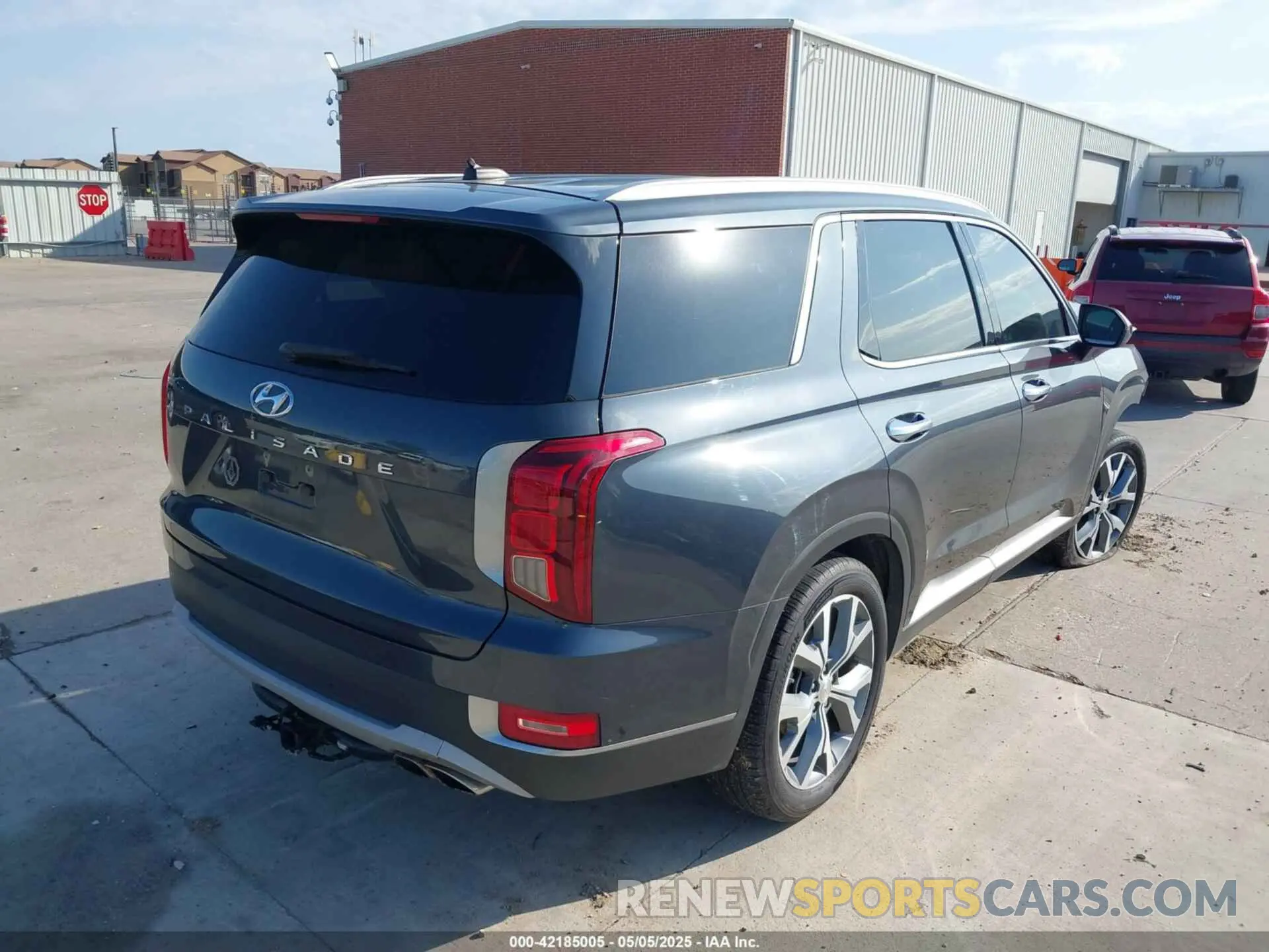 4 Photograph of a damaged car KM8R34HE3LU091392 HYUNDAI PALISADE 2020