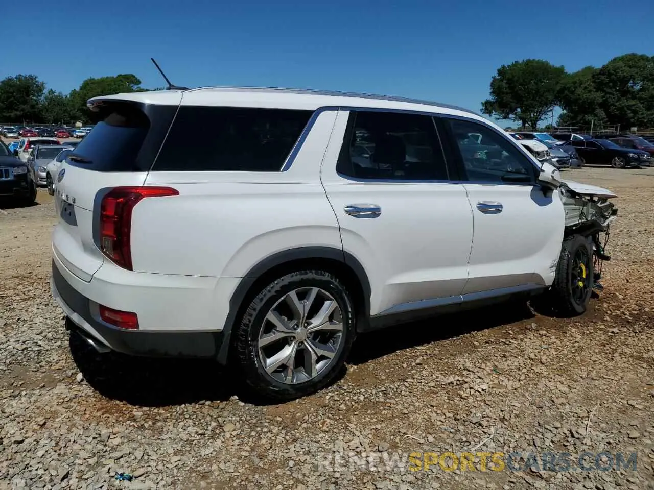 3 Photograph of a damaged car KM8R34HE4LU110211 HYUNDAI PALISADE 2020