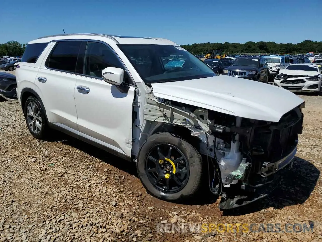 4 Photograph of a damaged car KM8R34HE4LU110211 HYUNDAI PALISADE 2020