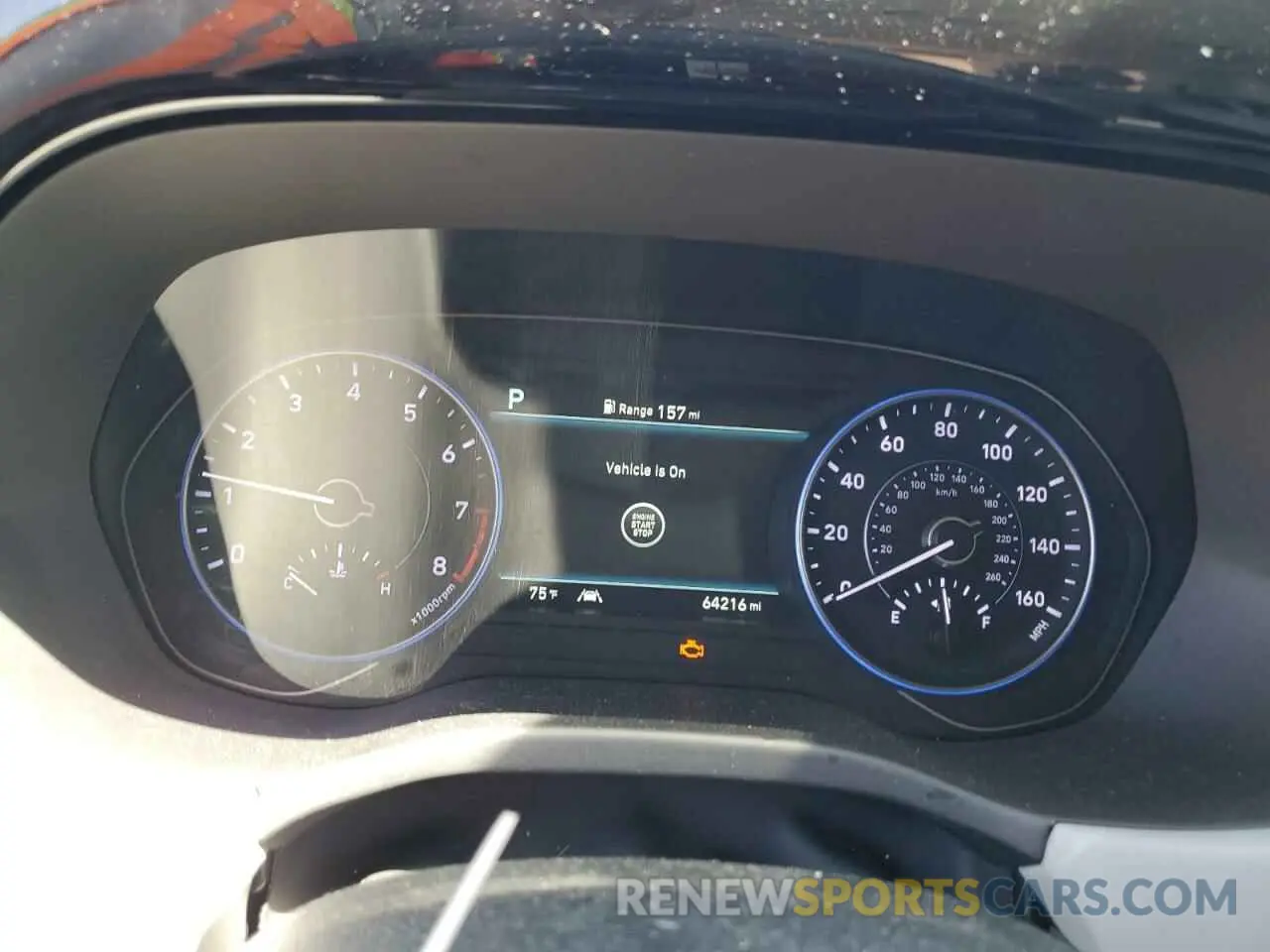 9 Photograph of a damaged car KM8R34HE4LU110211 HYUNDAI PALISADE 2020