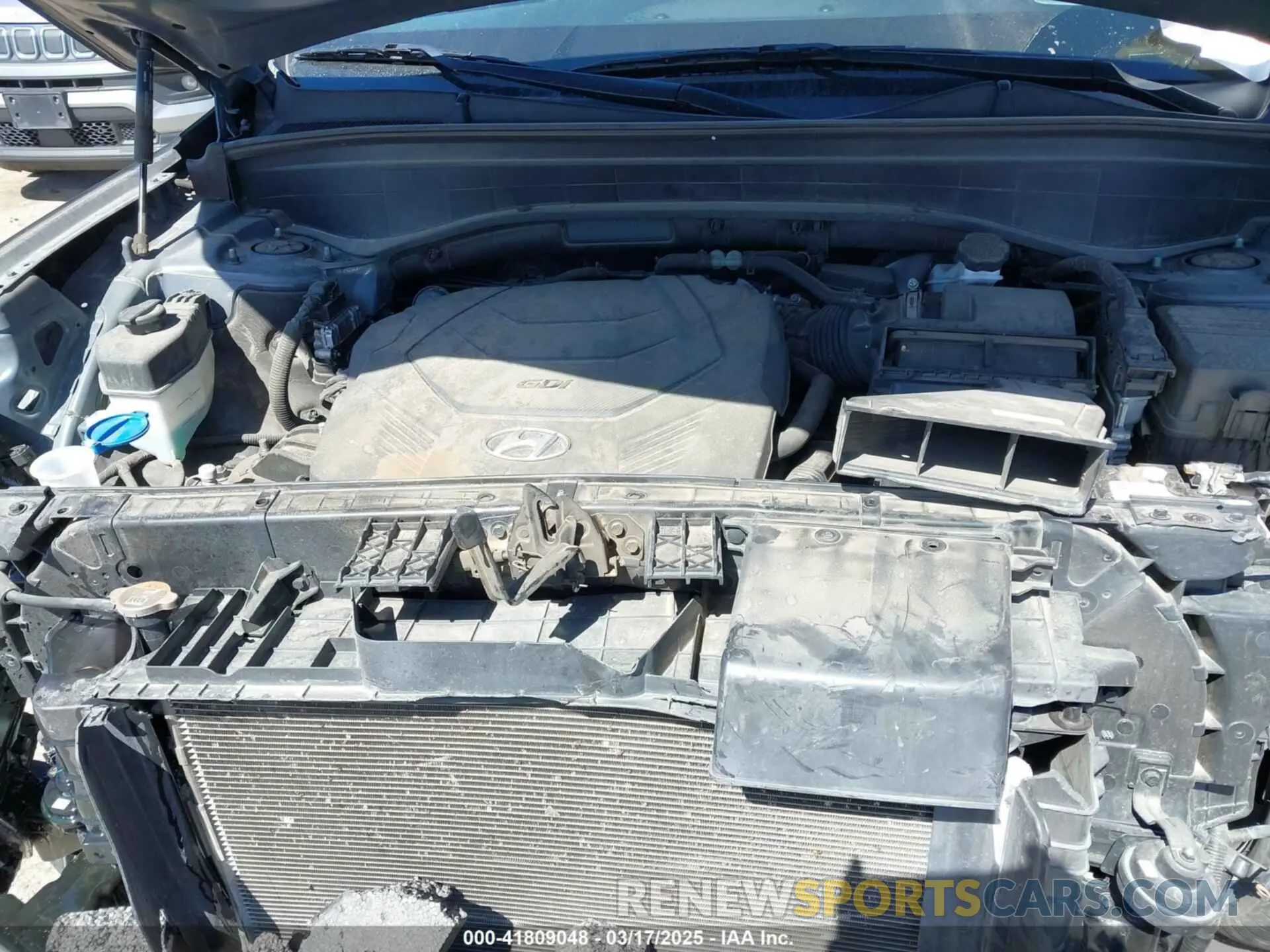 10 Photograph of a damaged car KM8R34HE7LU091654 HYUNDAI PALISADE 2020