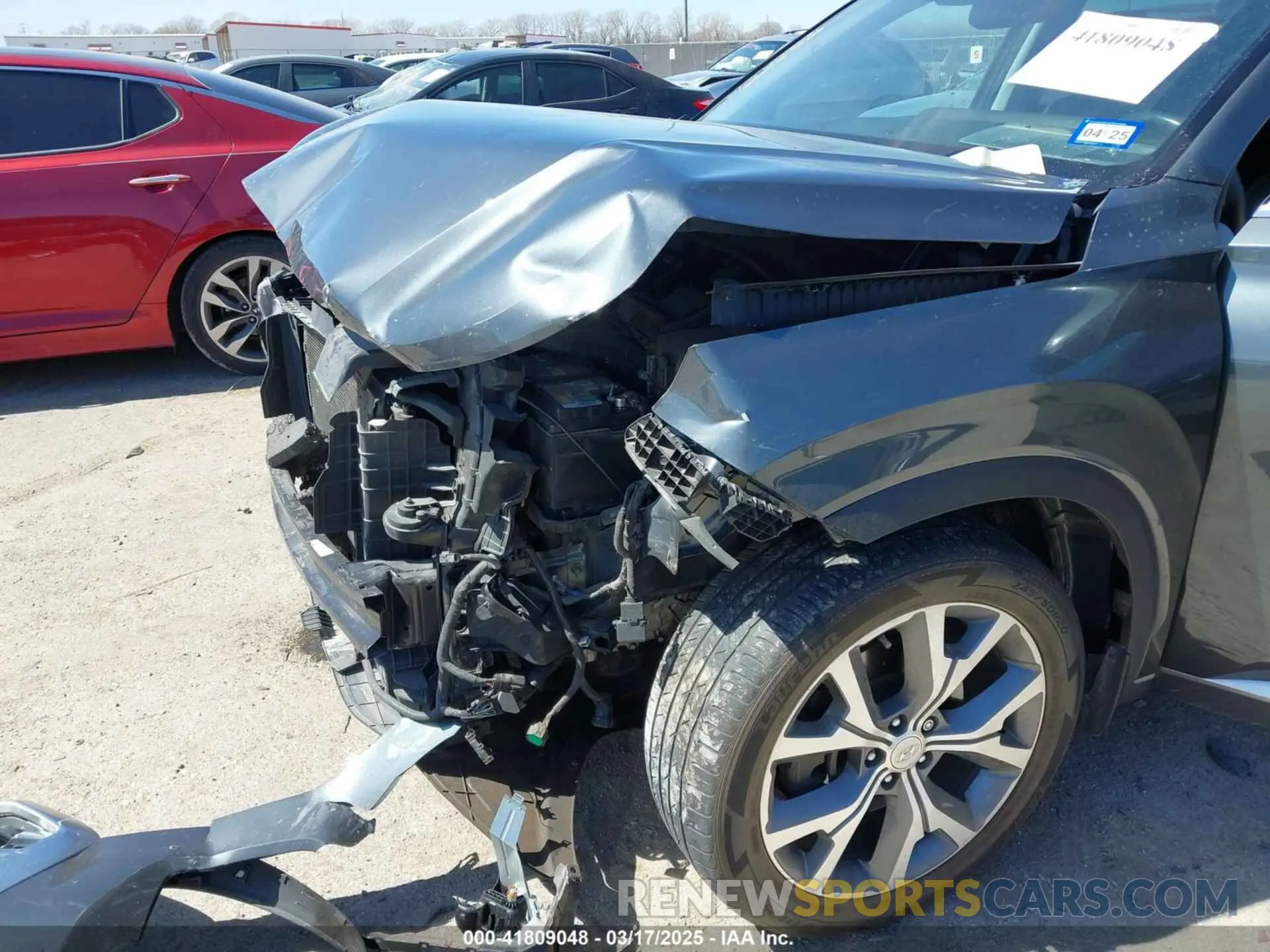 6 Photograph of a damaged car KM8R34HE7LU091654 HYUNDAI PALISADE 2020