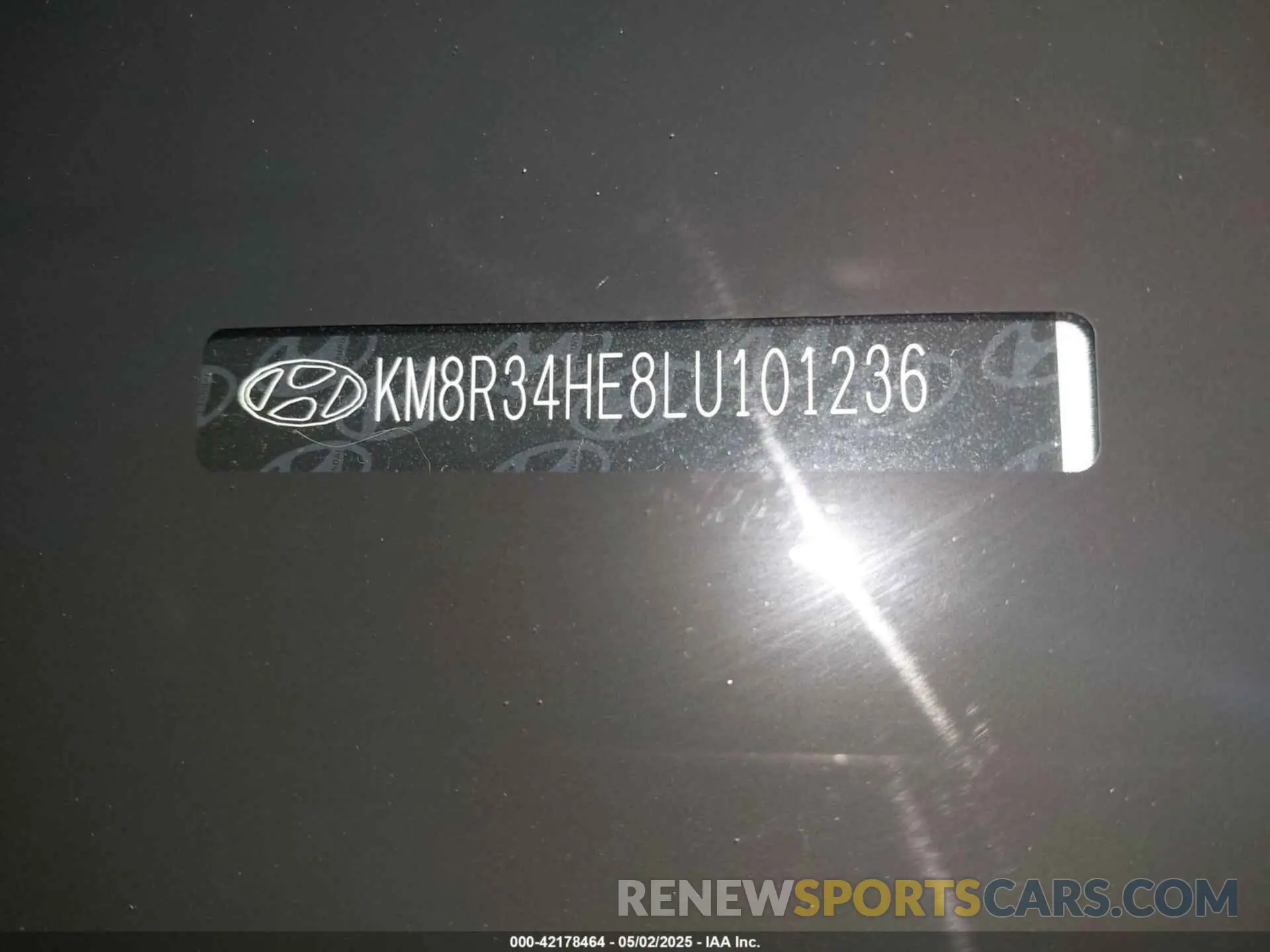 18 Photograph of a damaged car KM8R34HE8LU101236 HYUNDAI PALISADE 2020
