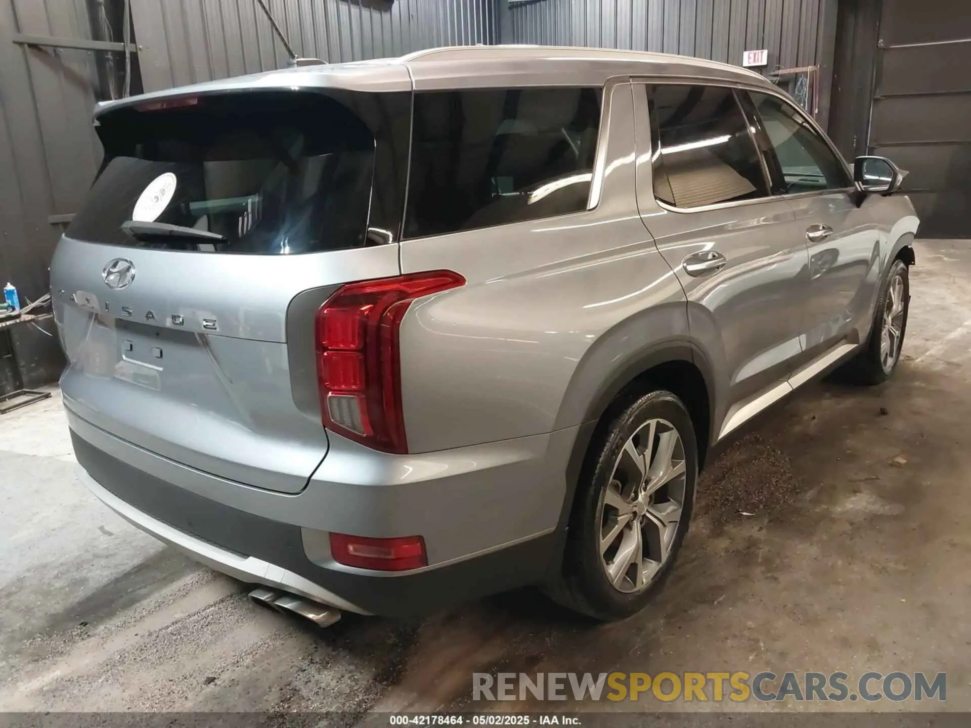 4 Photograph of a damaged car KM8R34HE8LU101236 HYUNDAI PALISADE 2020