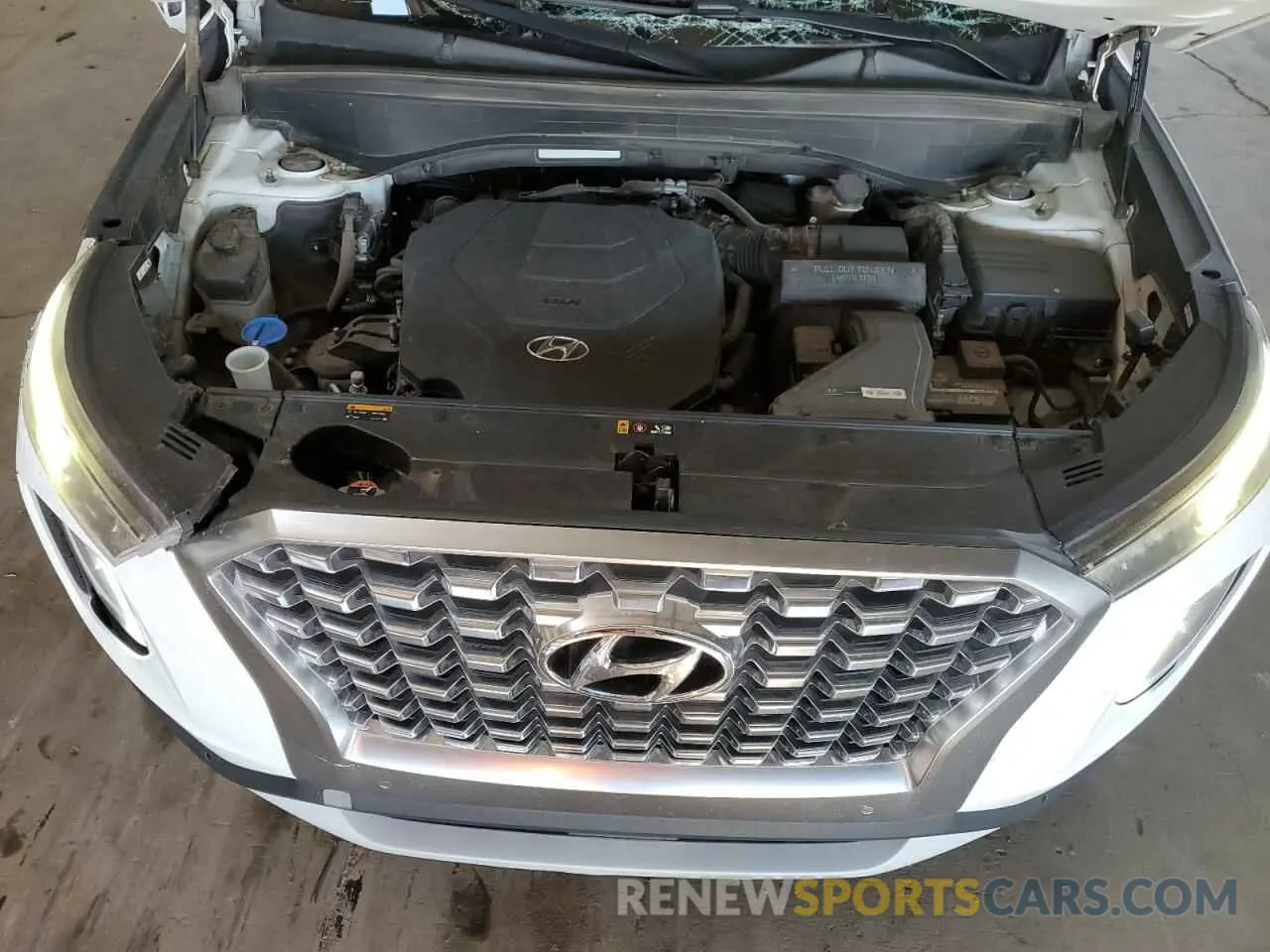 14 Photograph of a damaged car KM8R34HEXLU062049 HYUNDAI PALISADE 2020