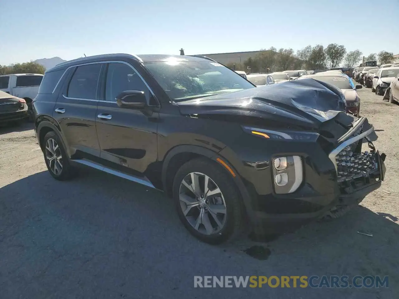 4 Photograph of a damaged car KM8R3DHE0LU119312 HYUNDAI PALISADE 2020