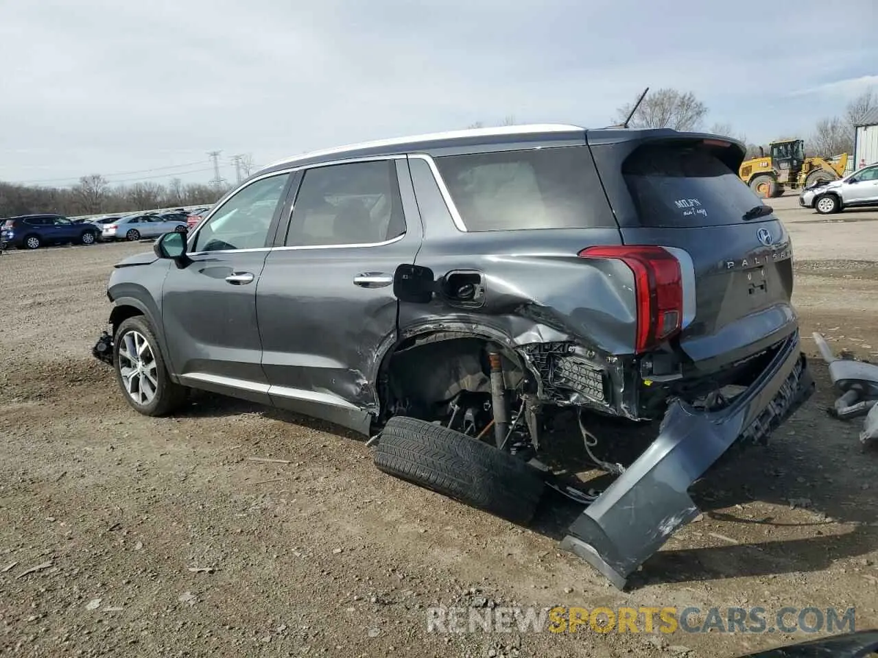 2 Photograph of a damaged car KM8R3DHE5LU144495 HYUNDAI PALISADE 2020