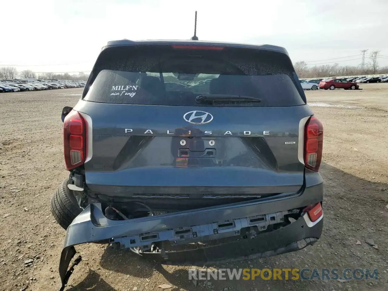 6 Photograph of a damaged car KM8R3DHE5LU144495 HYUNDAI PALISADE 2020