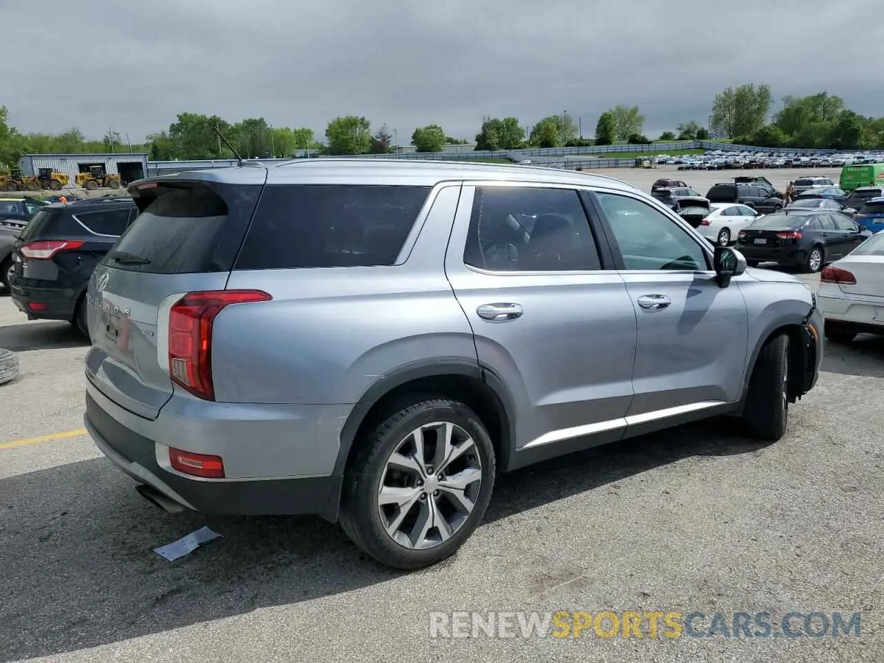 3 Photograph of a damaged car KM8R3DHE7LU045760 HYUNDAI PALISADE 2020
