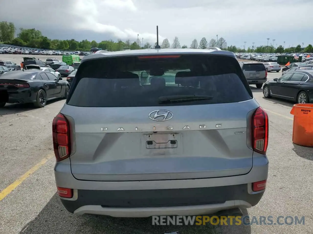 6 Photograph of a damaged car KM8R3DHE7LU045760 HYUNDAI PALISADE 2020