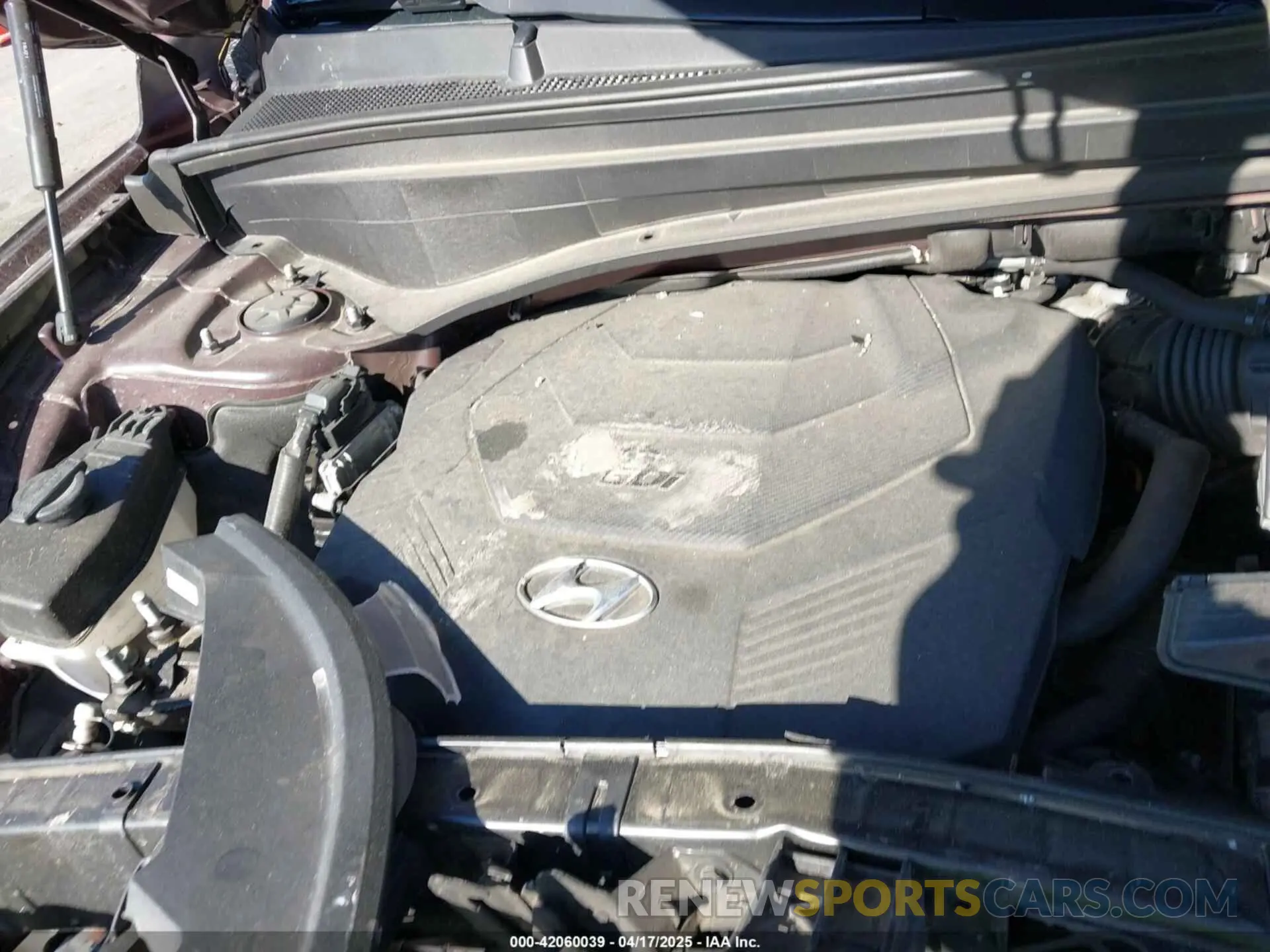 10 Photograph of a damaged car KM8R3DHE7LU084347 HYUNDAI PALISADE 2020