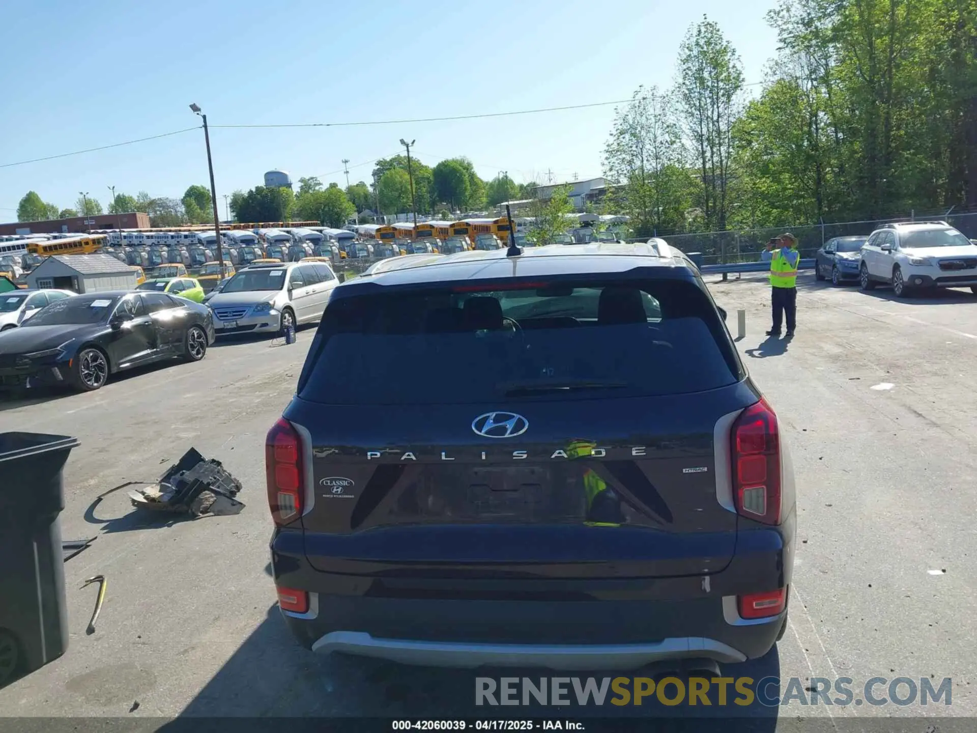 16 Photograph of a damaged car KM8R3DHE7LU084347 HYUNDAI PALISADE 2020