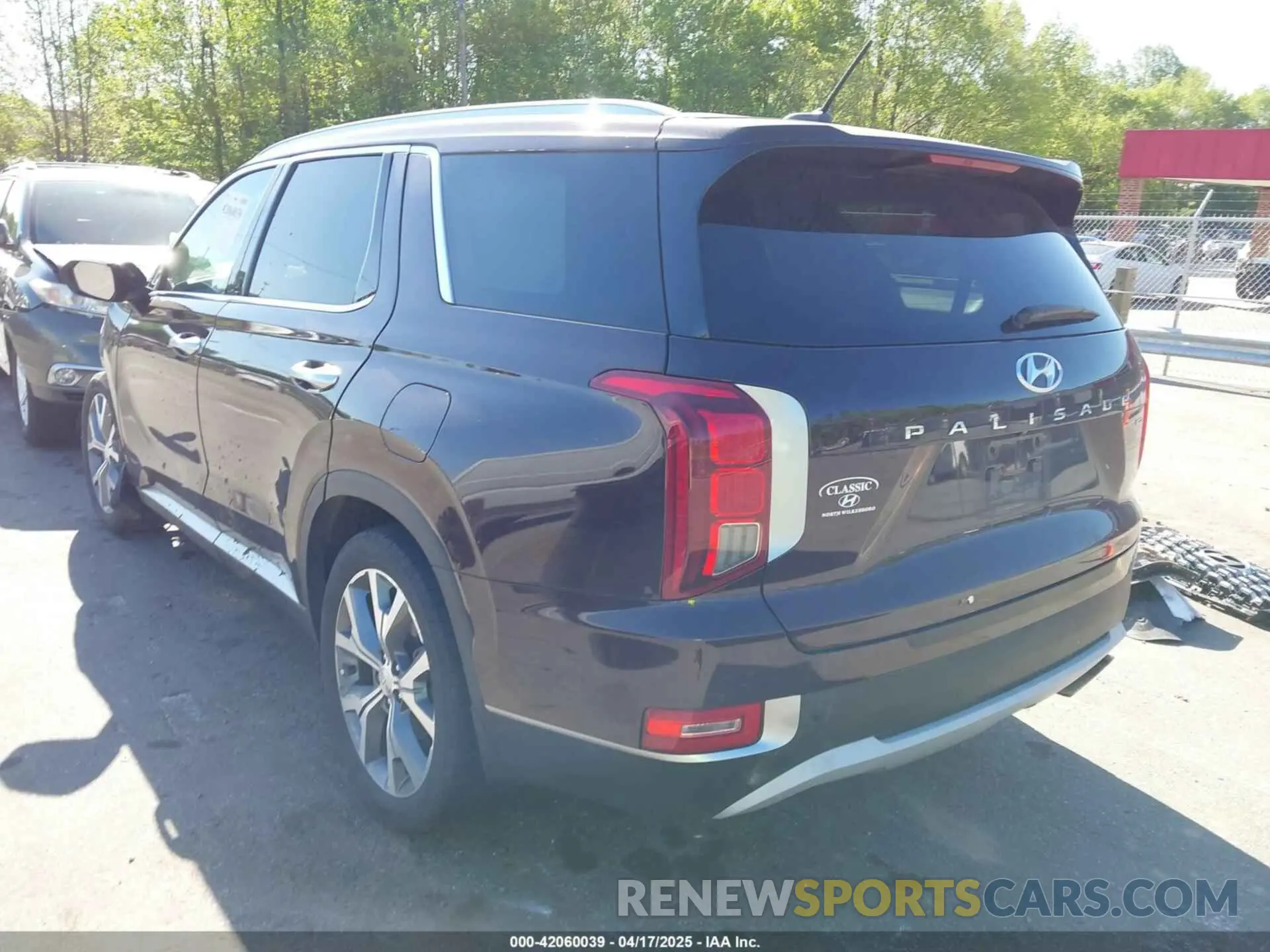3 Photograph of a damaged car KM8R3DHE7LU084347 HYUNDAI PALISADE 2020