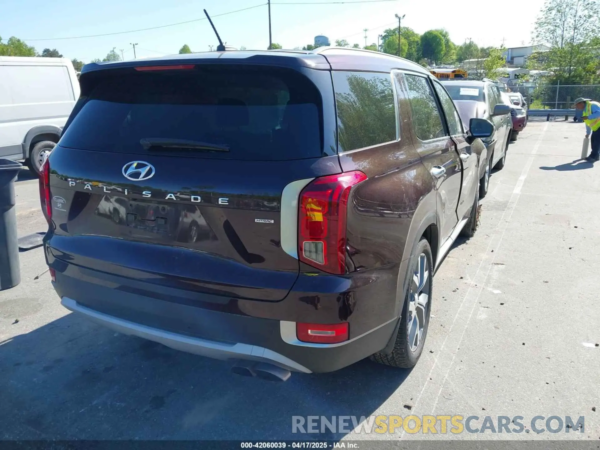4 Photograph of a damaged car KM8R3DHE7LU084347 HYUNDAI PALISADE 2020