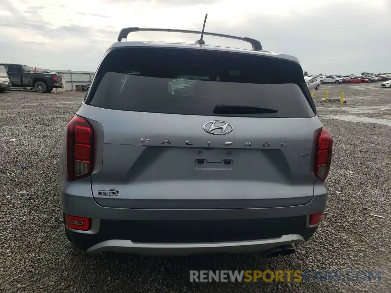 6 Photograph of a damaged car KM8R3DHEXLU114408 HYUNDAI PALISADE 2020