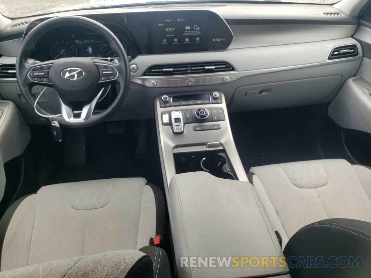 8 Photograph of a damaged car KM8R3DHEXLU114408 HYUNDAI PALISADE 2020