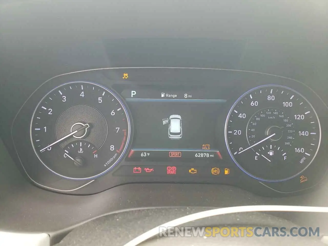 9 Photograph of a damaged car KM8R3DHEXLU114408 HYUNDAI PALISADE 2020
