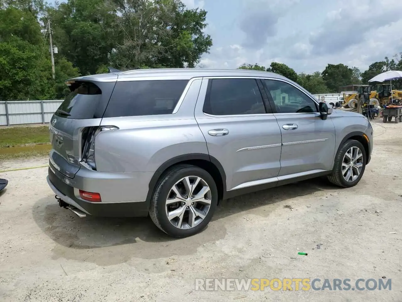 3 Photograph of a damaged car KM8R44HE0LU031535 HYUNDAI PALISADE 2020
