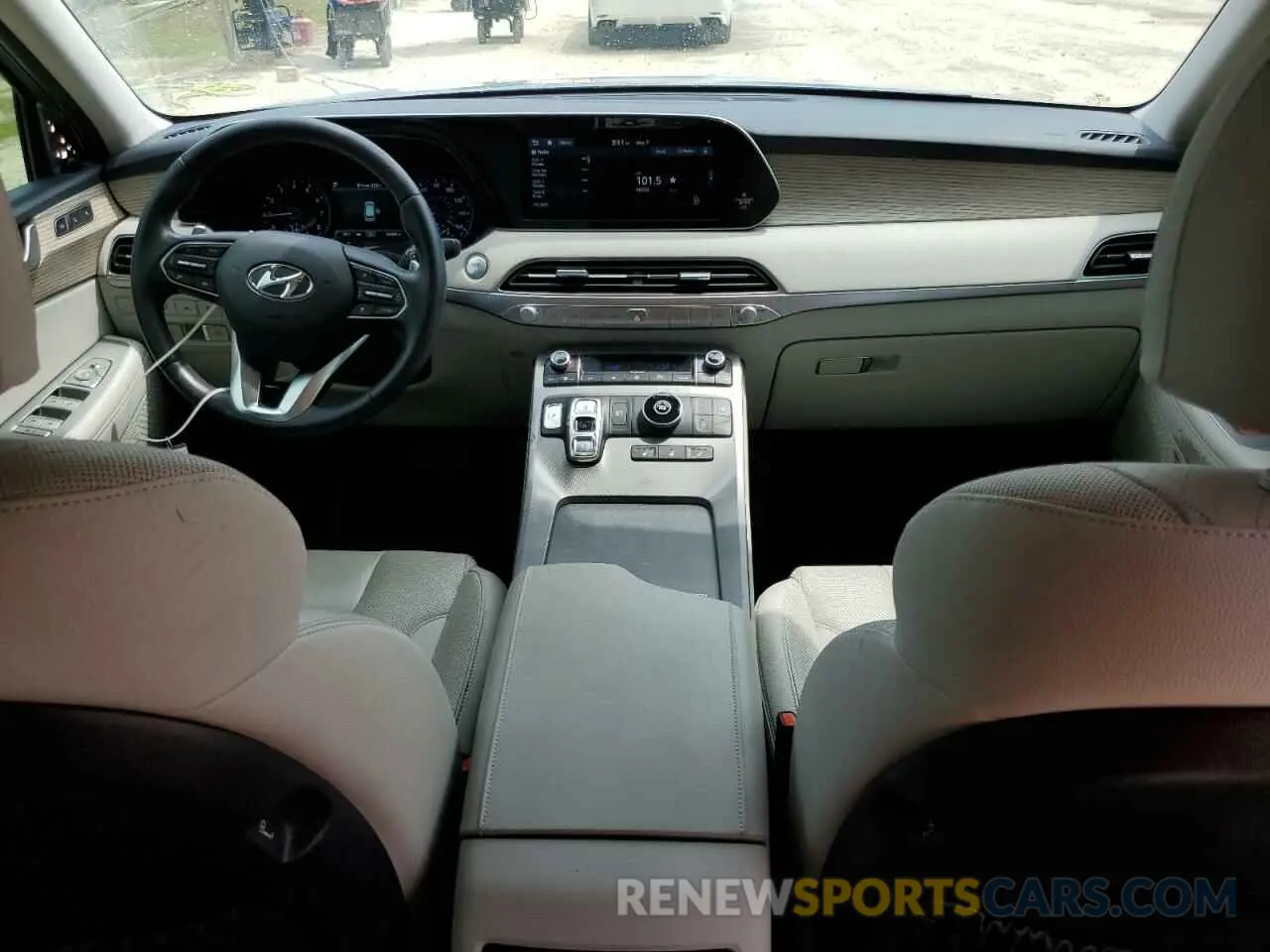 8 Photograph of a damaged car KM8R44HE0LU031535 HYUNDAI PALISADE 2020