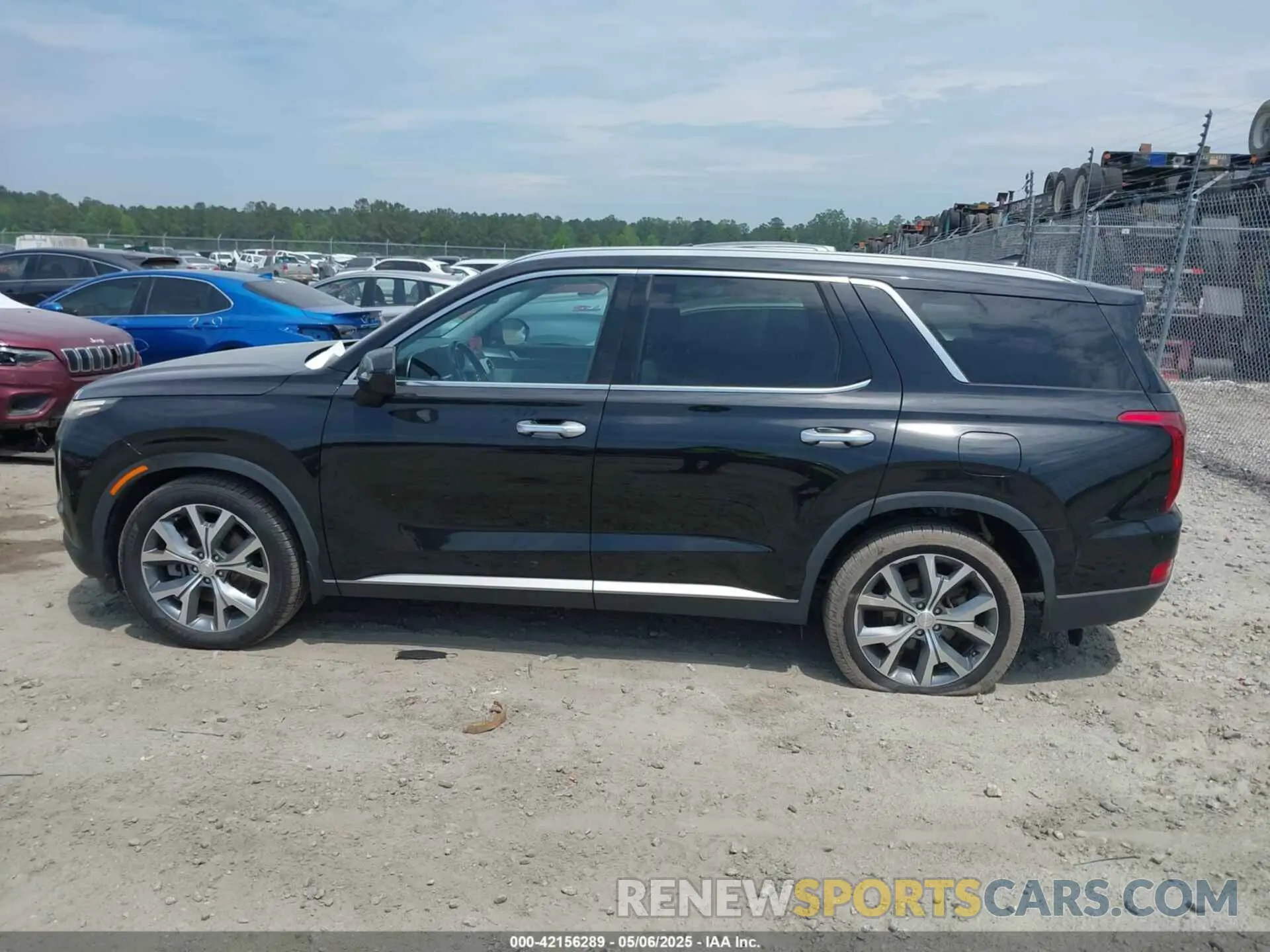 14 Photograph of a damaged car KM8R44HE2LU087699 HYUNDAI PALISADE 2020