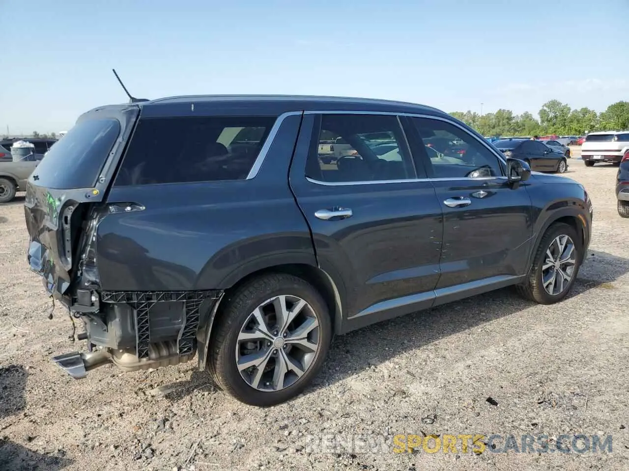3 Photograph of a damaged car KM8R44HE5LU029389 HYUNDAI PALISADE 2020