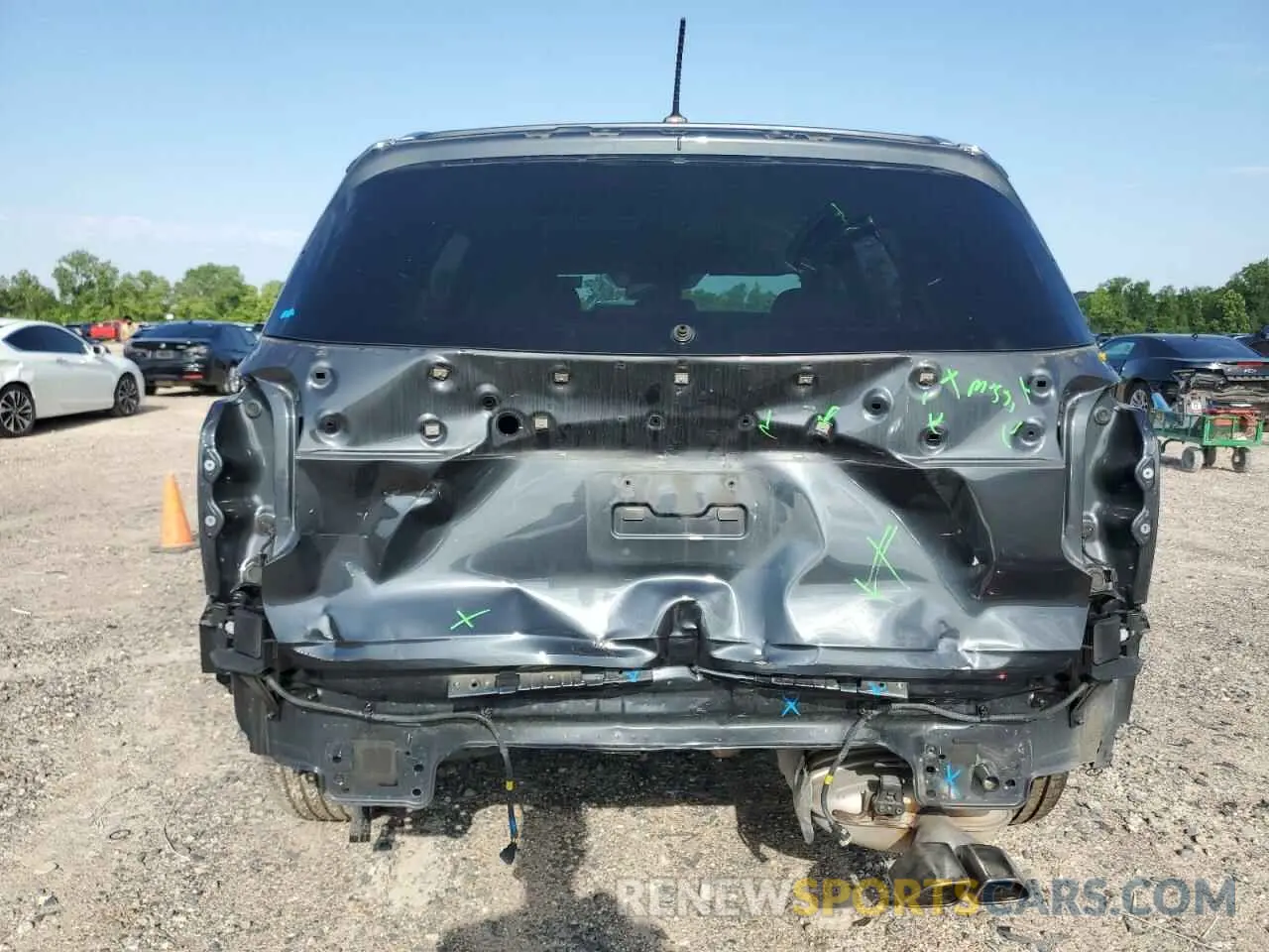 6 Photograph of a damaged car KM8R44HE5LU029389 HYUNDAI PALISADE 2020
