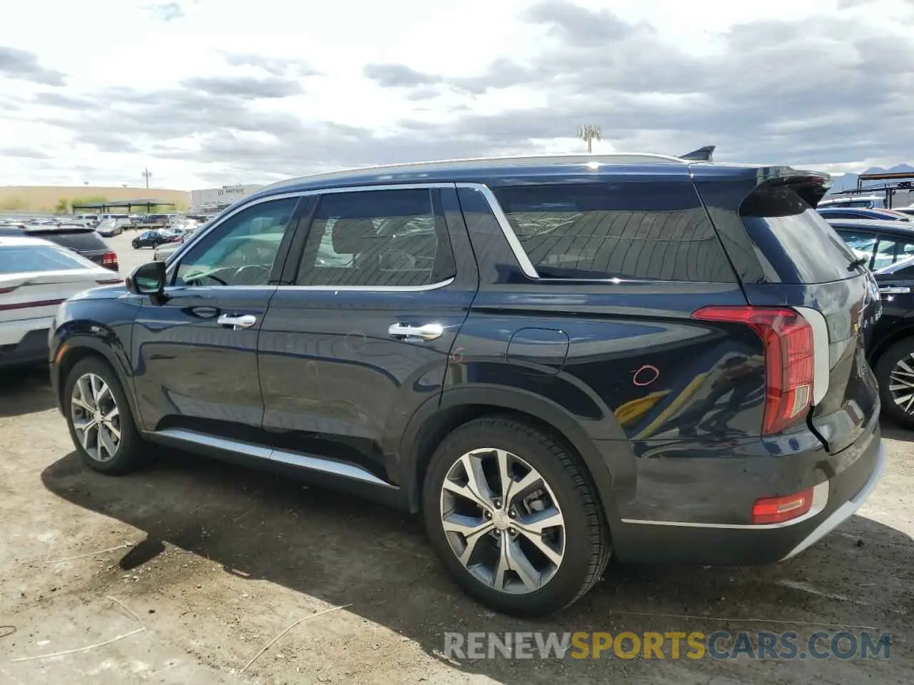 2 Photograph of a damaged car KM8R44HE7LU102343 HYUNDAI PALISADE 2020
