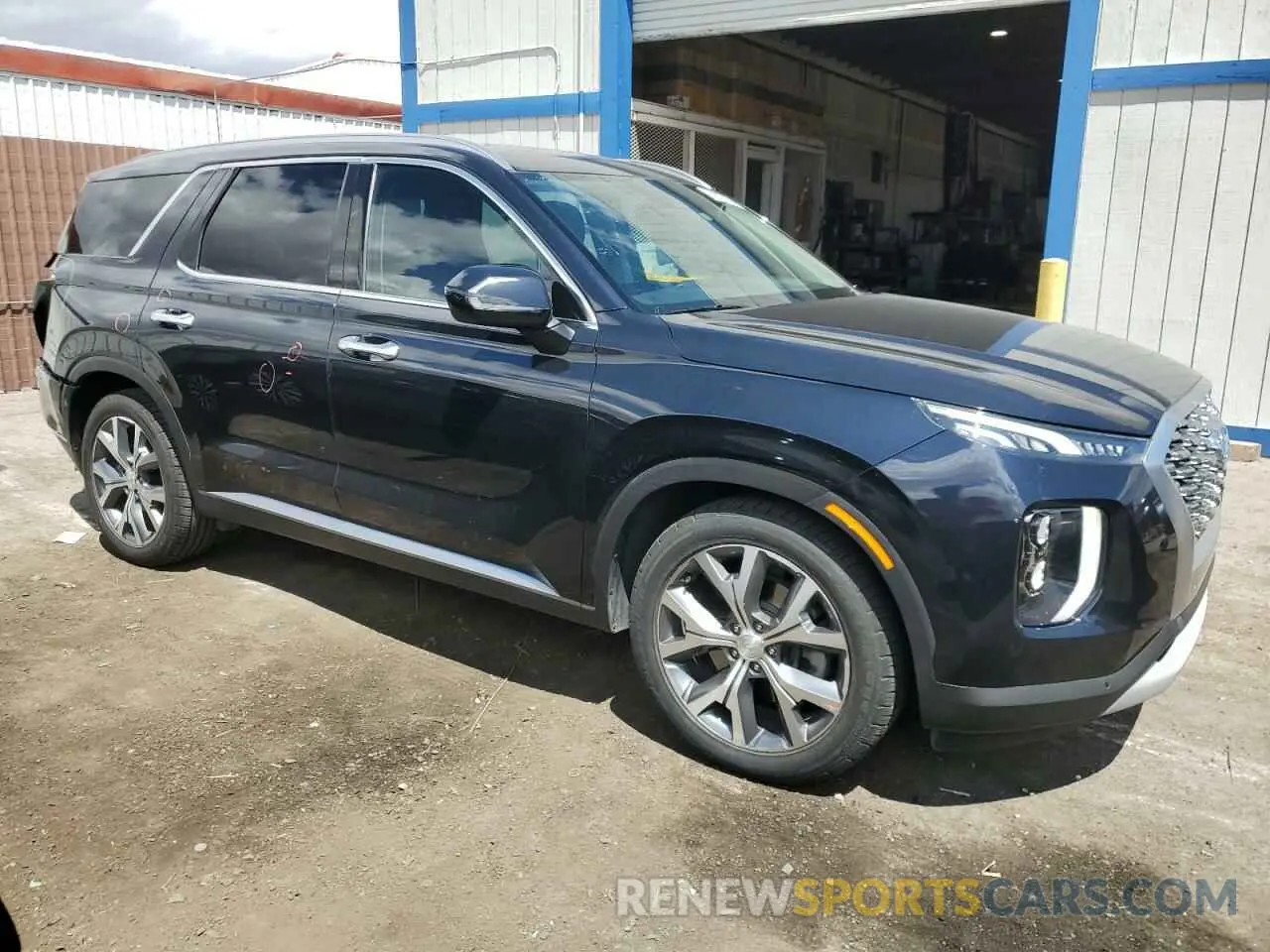 4 Photograph of a damaged car KM8R44HE7LU102343 HYUNDAI PALISADE 2020