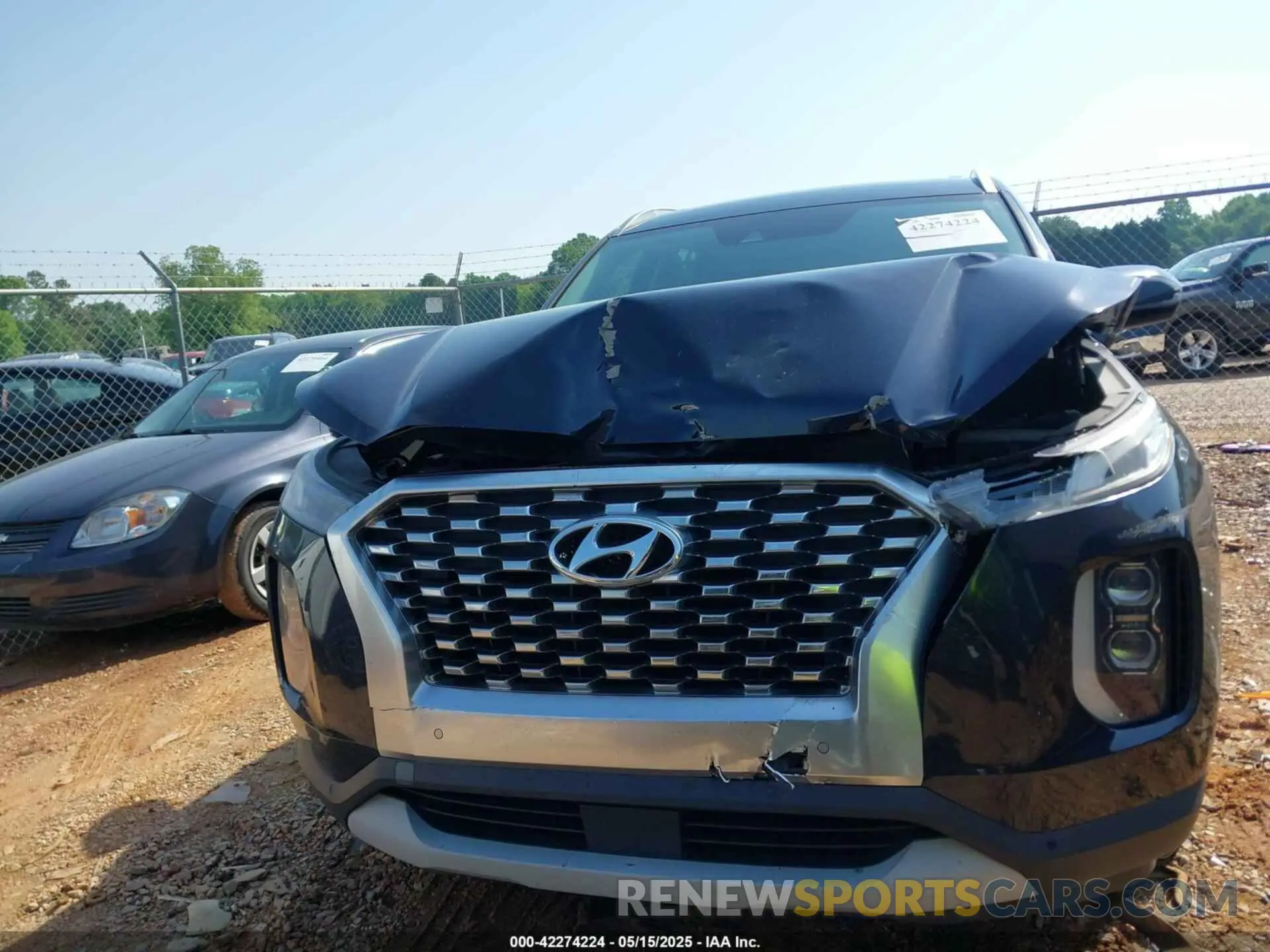 12 Photograph of a damaged car KM8R44HE9LU114932 HYUNDAI PALISADE 2020