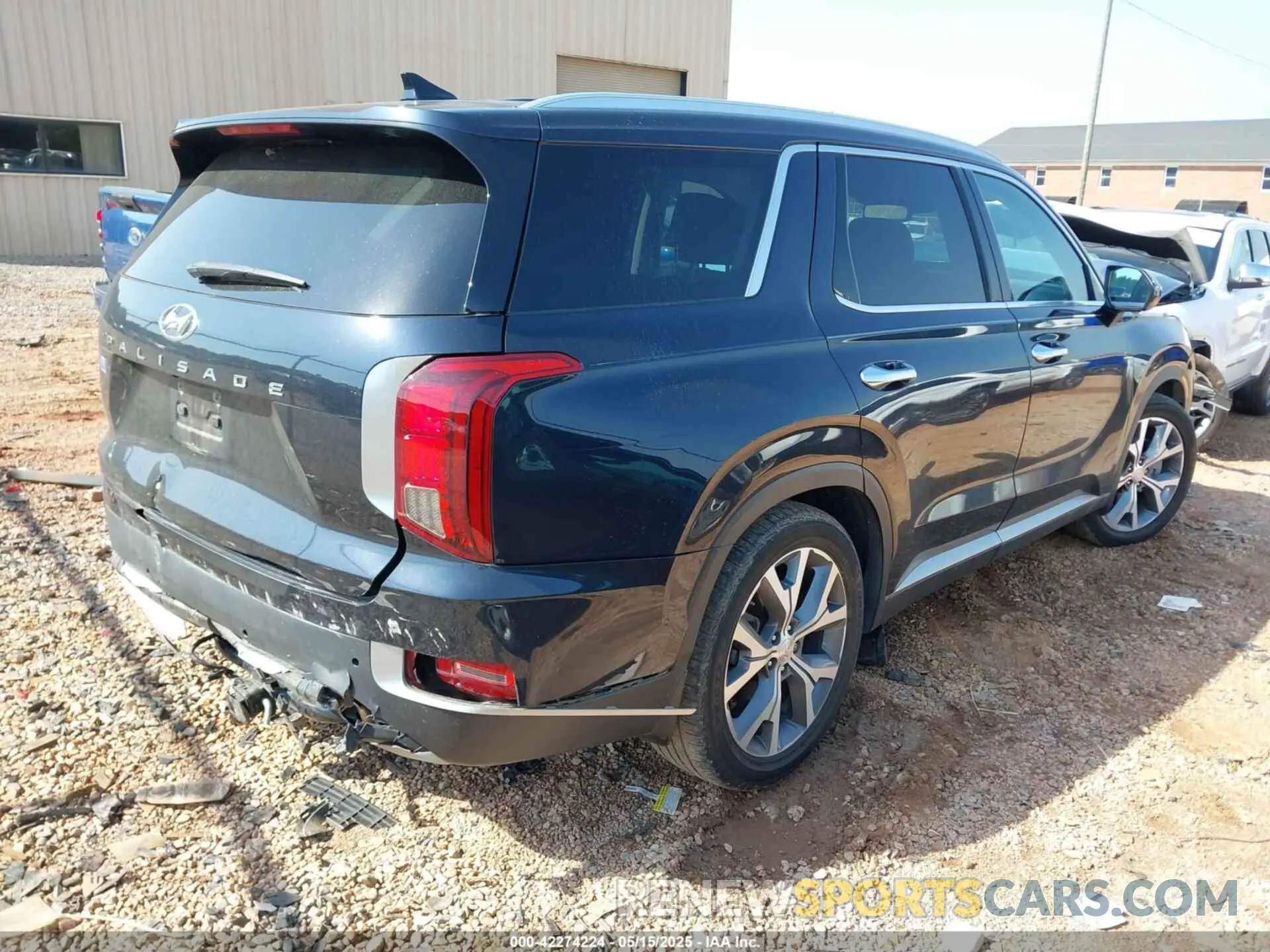 4 Photograph of a damaged car KM8R44HE9LU114932 HYUNDAI PALISADE 2020
