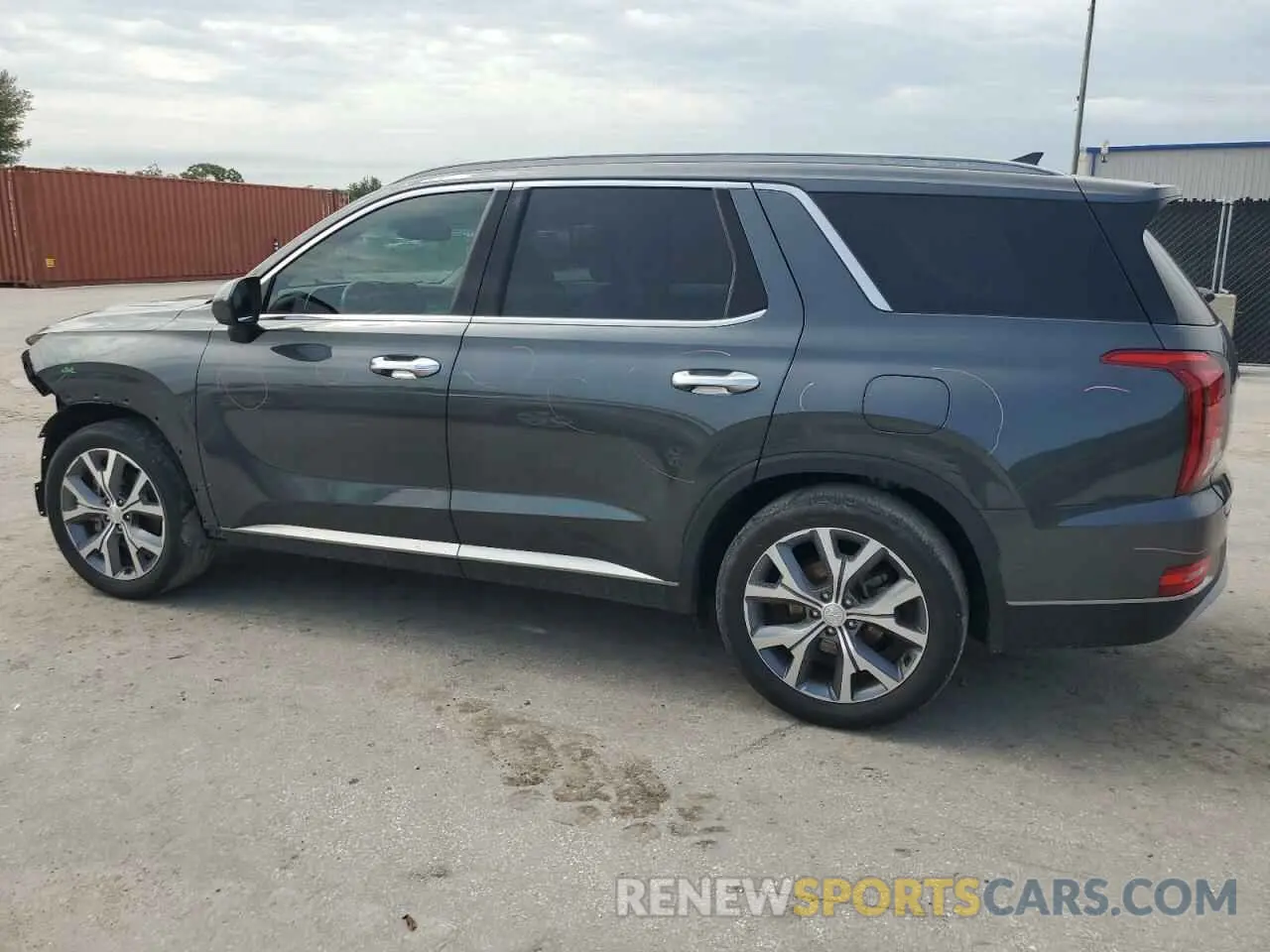 2 Photograph of a damaged car KM8R44HEXLU038332 HYUNDAI PALISADE 2020