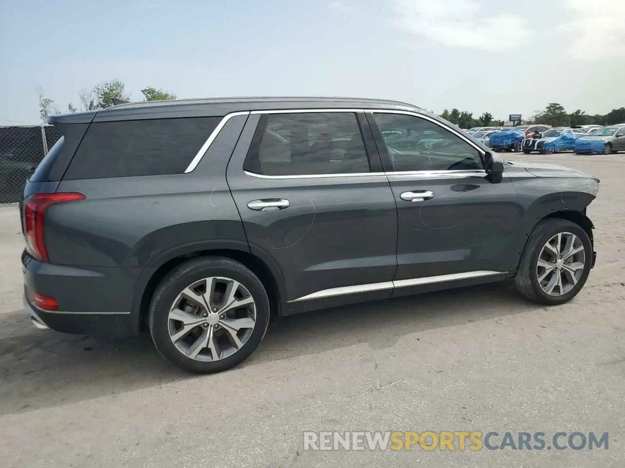 3 Photograph of a damaged car KM8R44HEXLU038332 HYUNDAI PALISADE 2020
