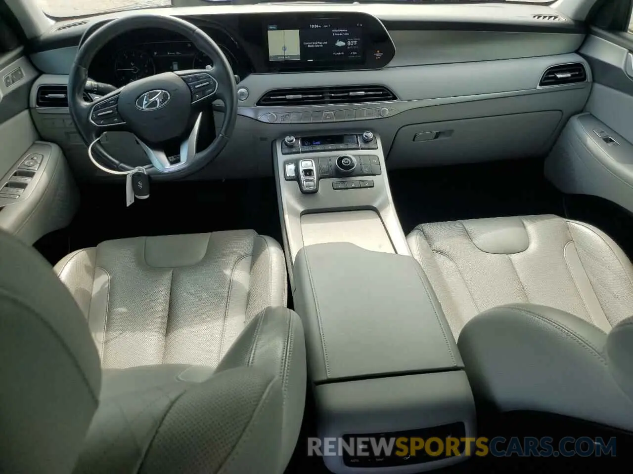 8 Photograph of a damaged car KM8R44HEXLU038332 HYUNDAI PALISADE 2020