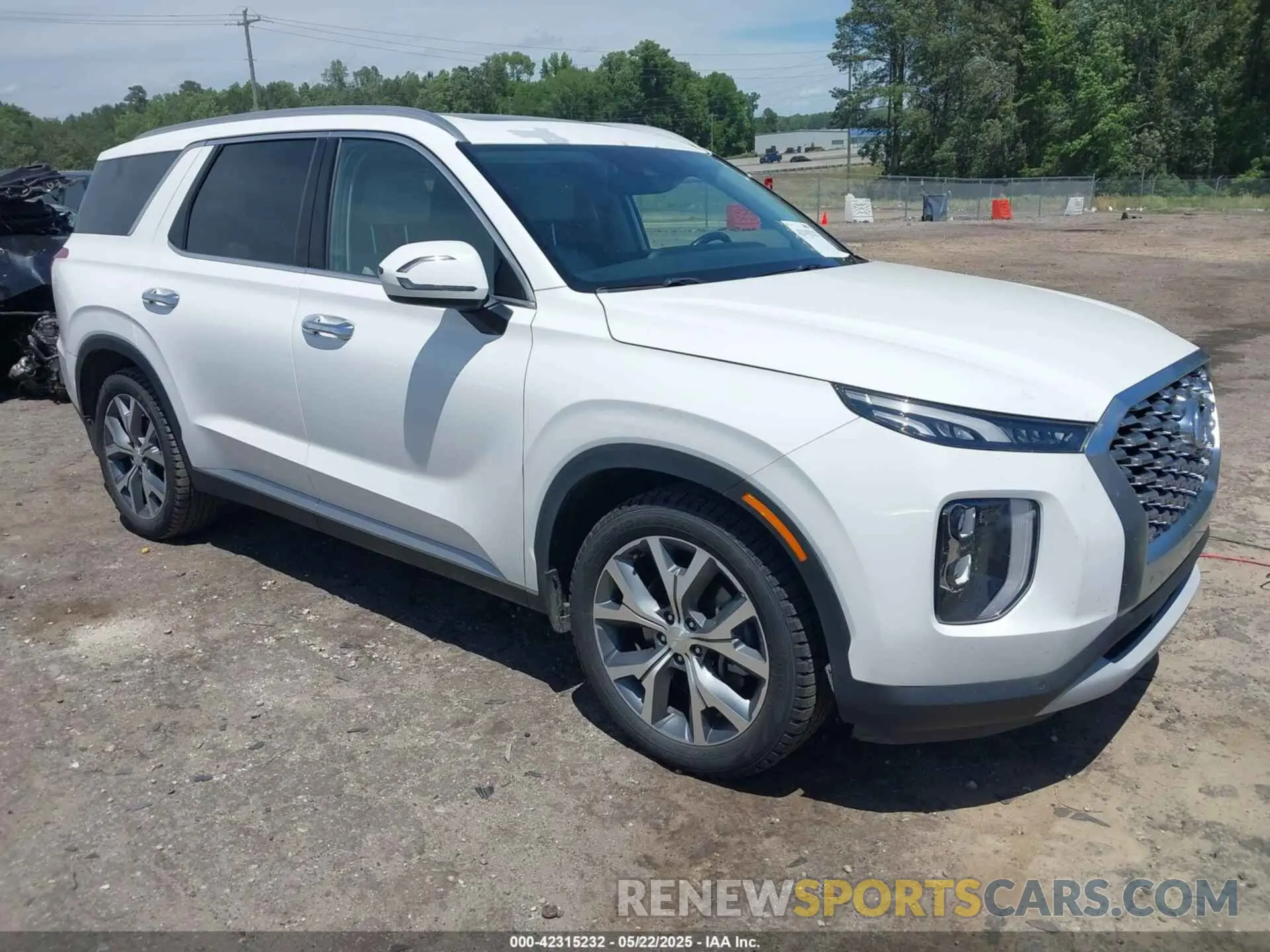 1 Photograph of a damaged car KM8R44HEXLU150418 HYUNDAI PALISADE 2020