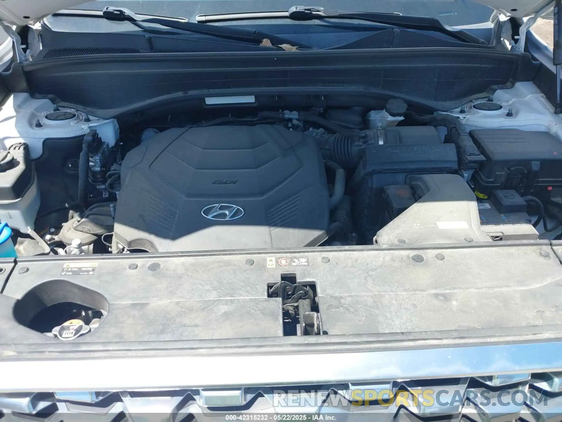 10 Photograph of a damaged car KM8R44HEXLU150418 HYUNDAI PALISADE 2020