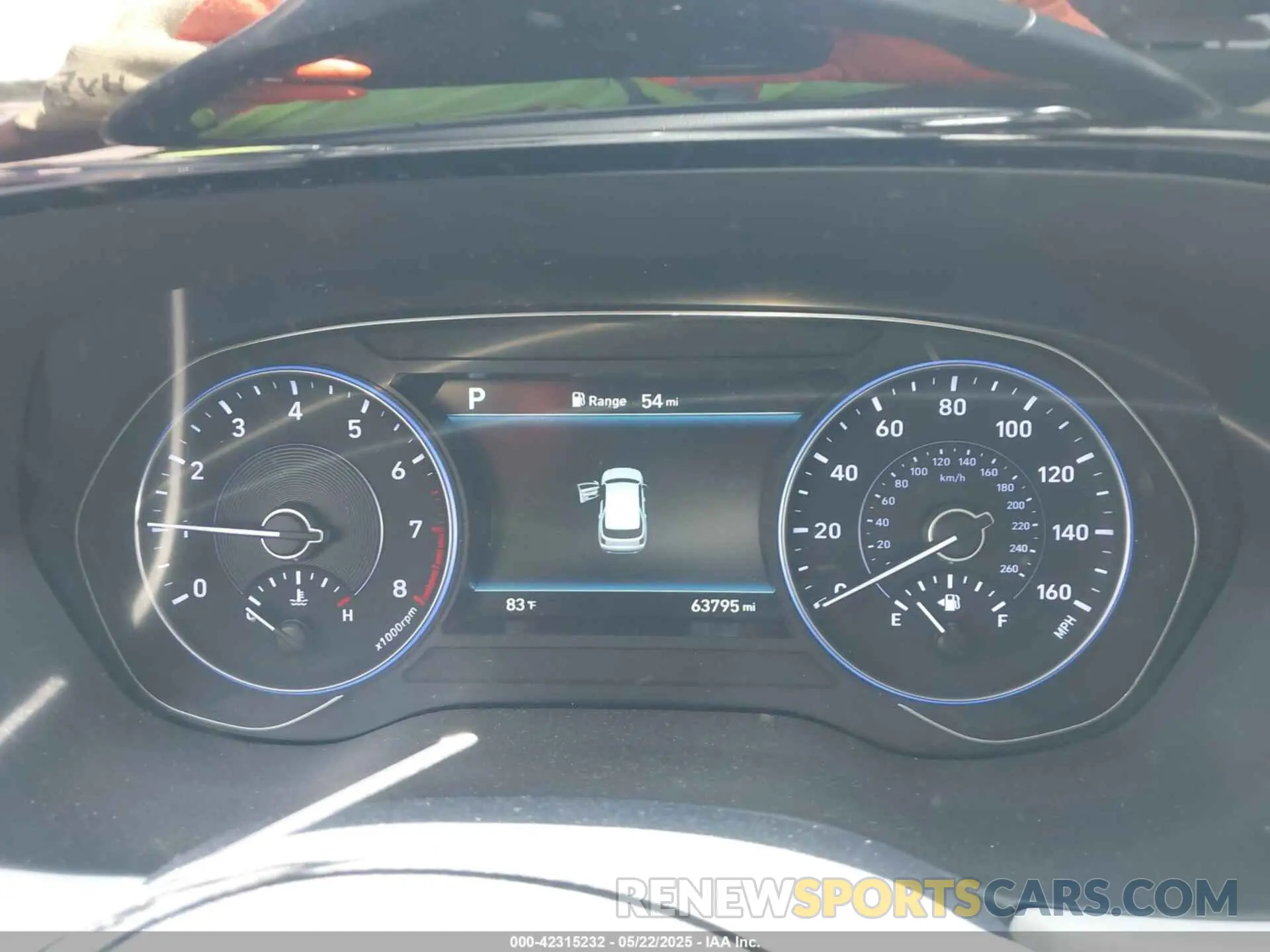 7 Photograph of a damaged car KM8R44HEXLU150418 HYUNDAI PALISADE 2020