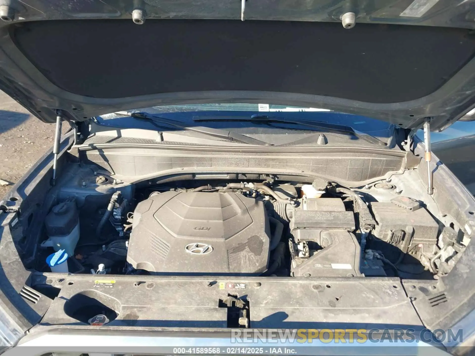 10 Photograph of a damaged car KM8R4DHE0LU029784 HYUNDAI PALISADE 2020