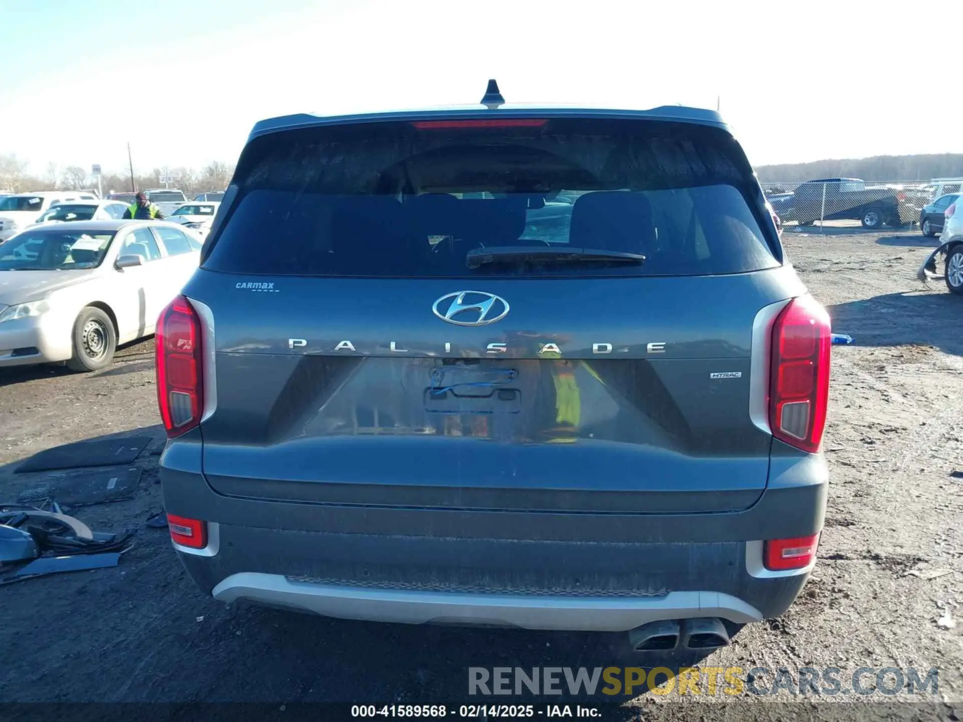 16 Photograph of a damaged car KM8R4DHE0LU029784 HYUNDAI PALISADE 2020