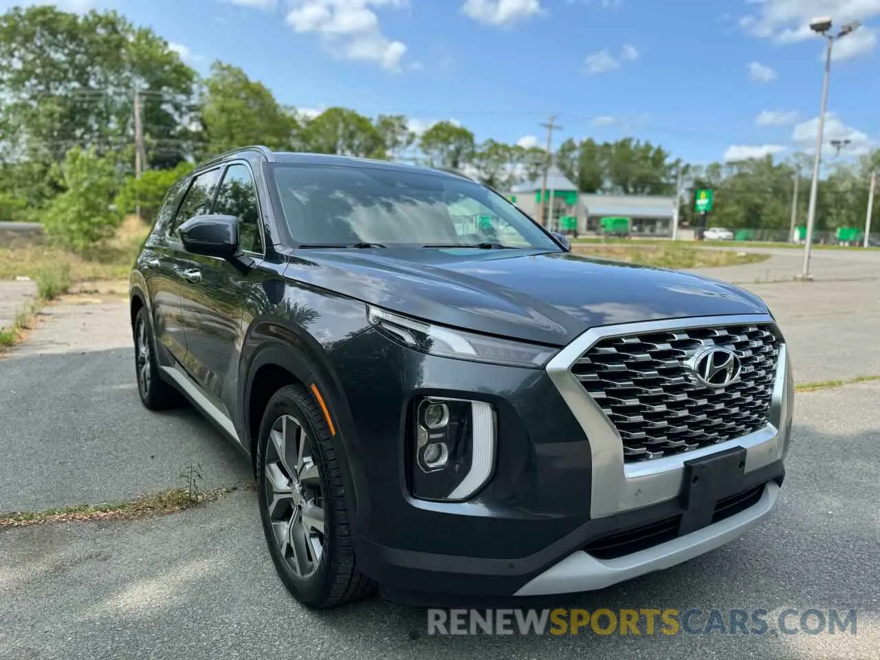 1 Photograph of a damaged car KM8R4DHE0LU066303 HYUNDAI PALISADE 2020