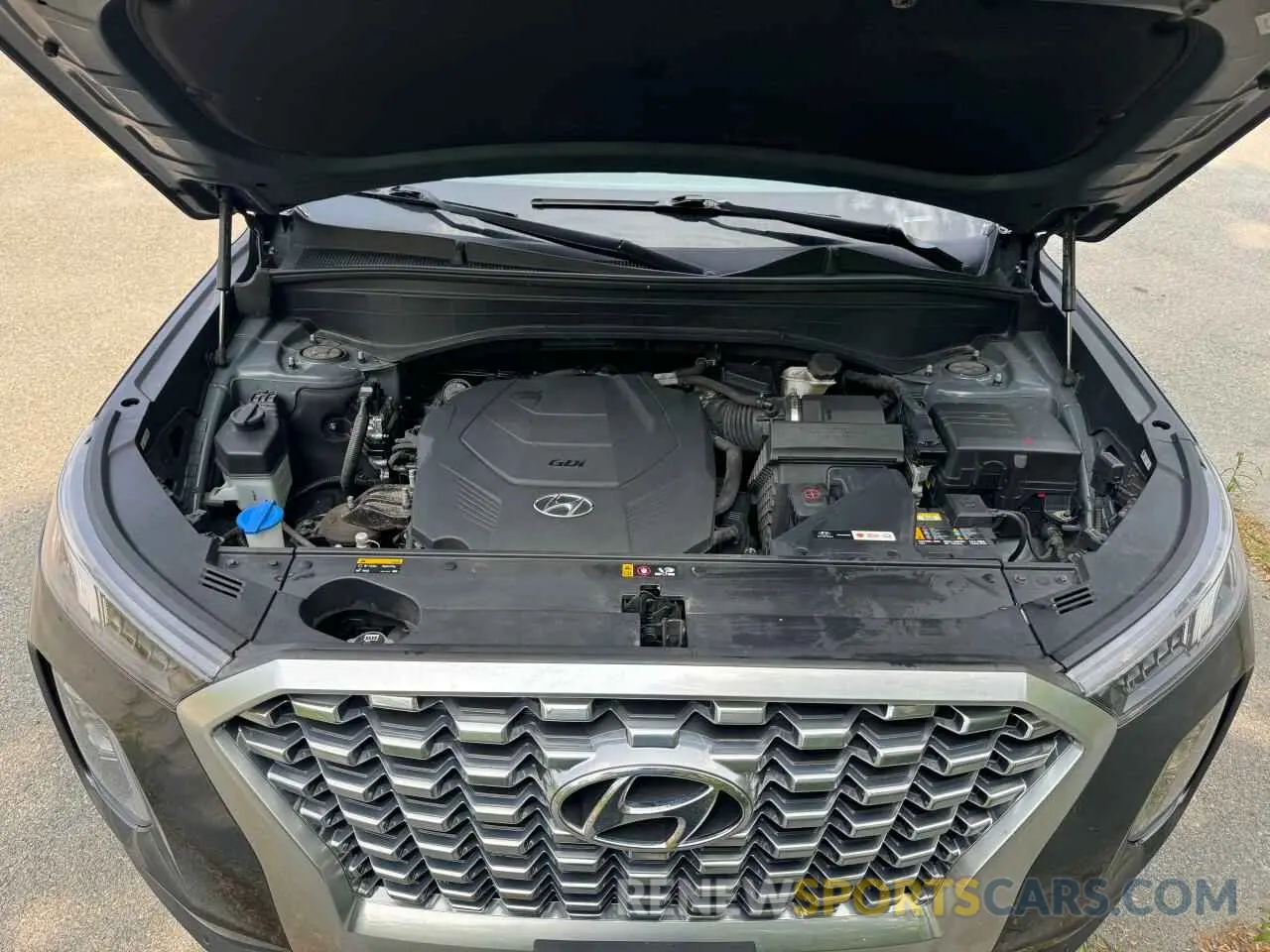 7 Photograph of a damaged car KM8R4DHE0LU066303 HYUNDAI PALISADE 2020