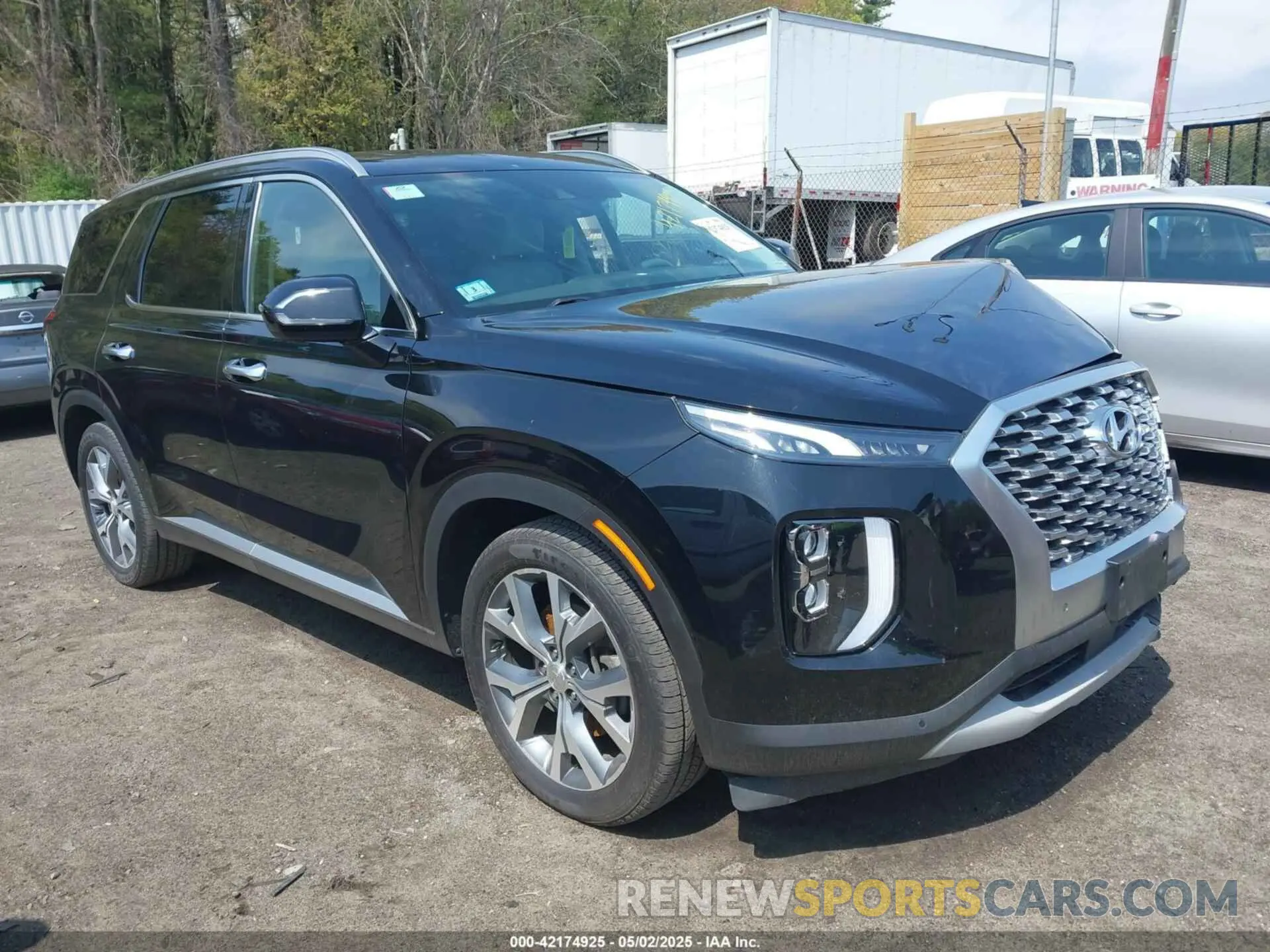 1 Photograph of a damaged car KM8R4DHE0LU168653 HYUNDAI PALISADE 2020