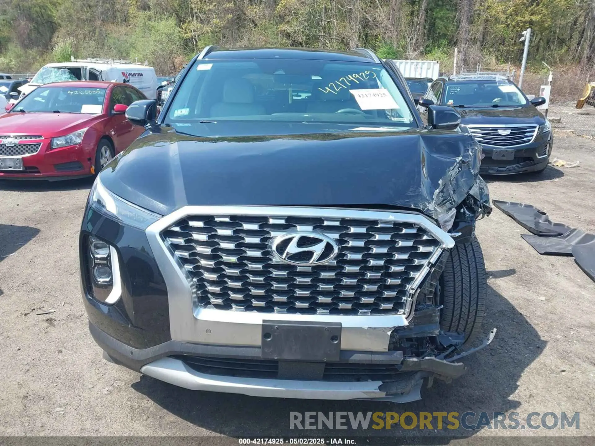12 Photograph of a damaged car KM8R4DHE0LU168653 HYUNDAI PALISADE 2020