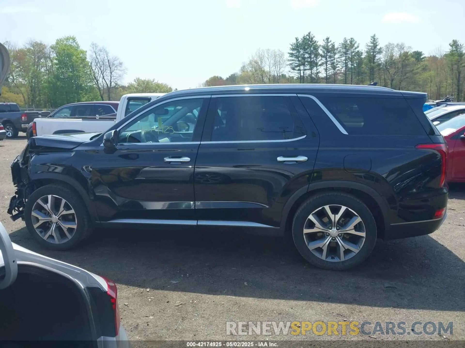 14 Photograph of a damaged car KM8R4DHE0LU168653 HYUNDAI PALISADE 2020