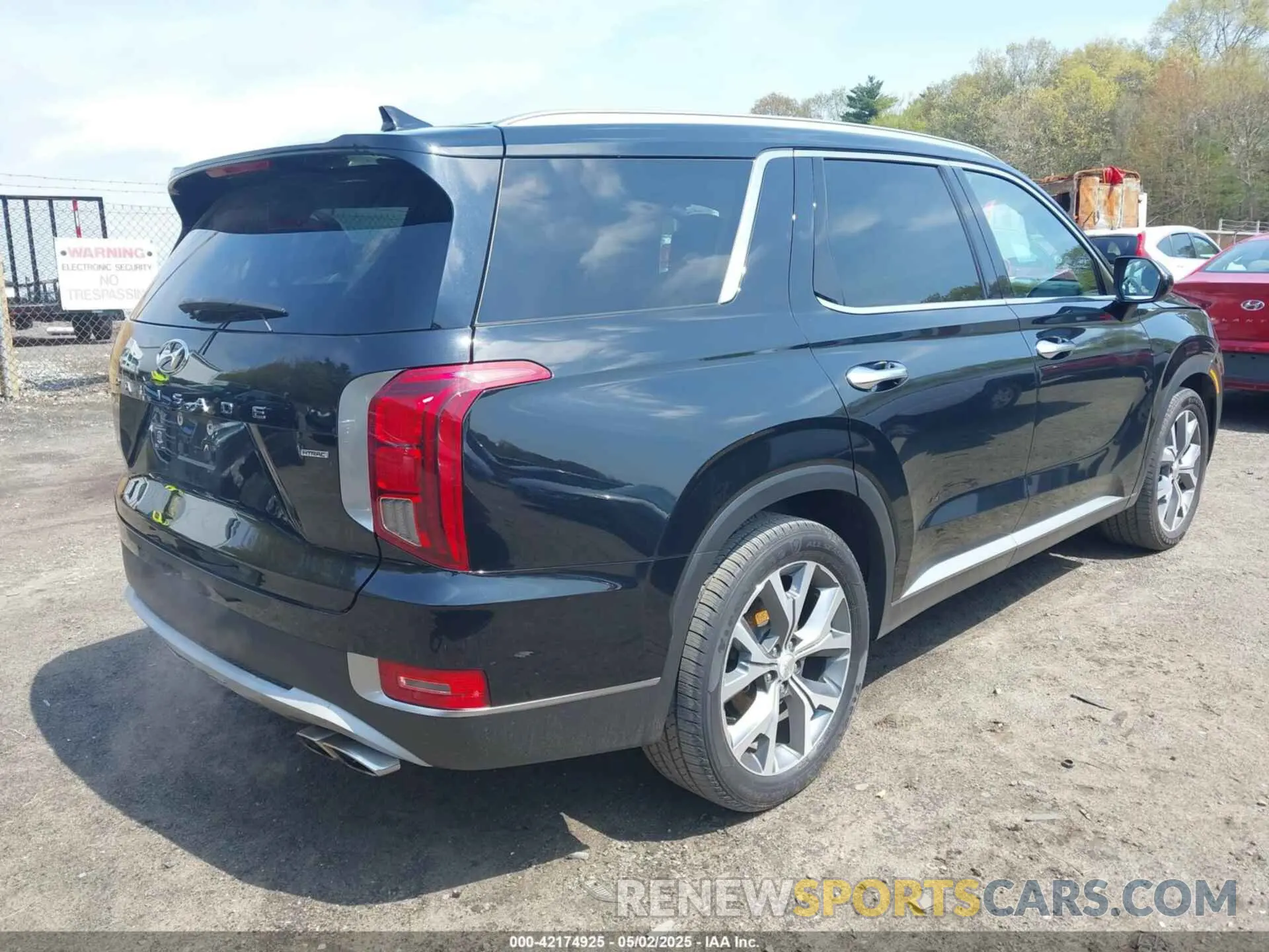 4 Photograph of a damaged car KM8R4DHE0LU168653 HYUNDAI PALISADE 2020