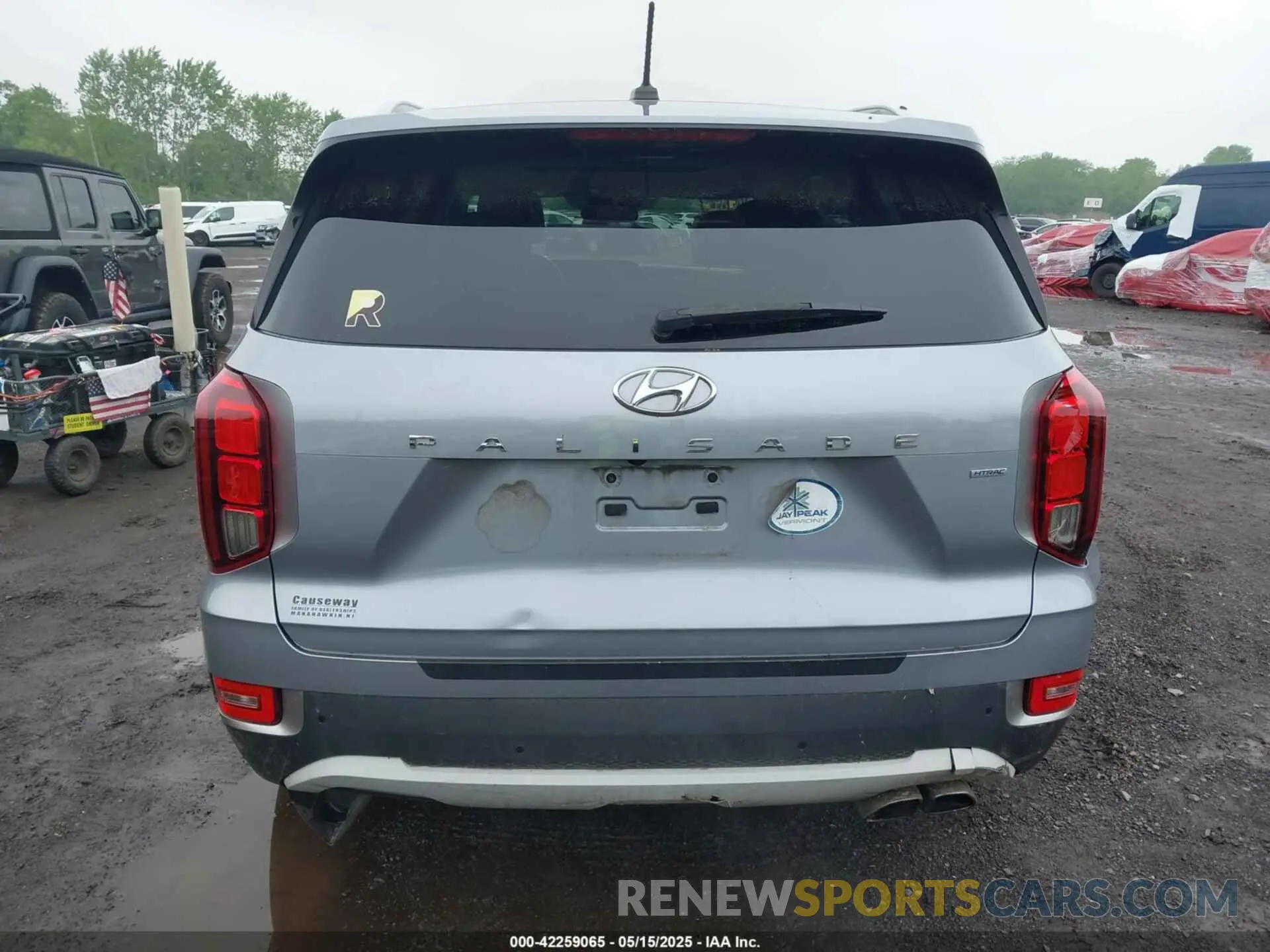 16 Photograph of a damaged car KM8R4DHE2LU158772 HYUNDAI PALISADE 2020