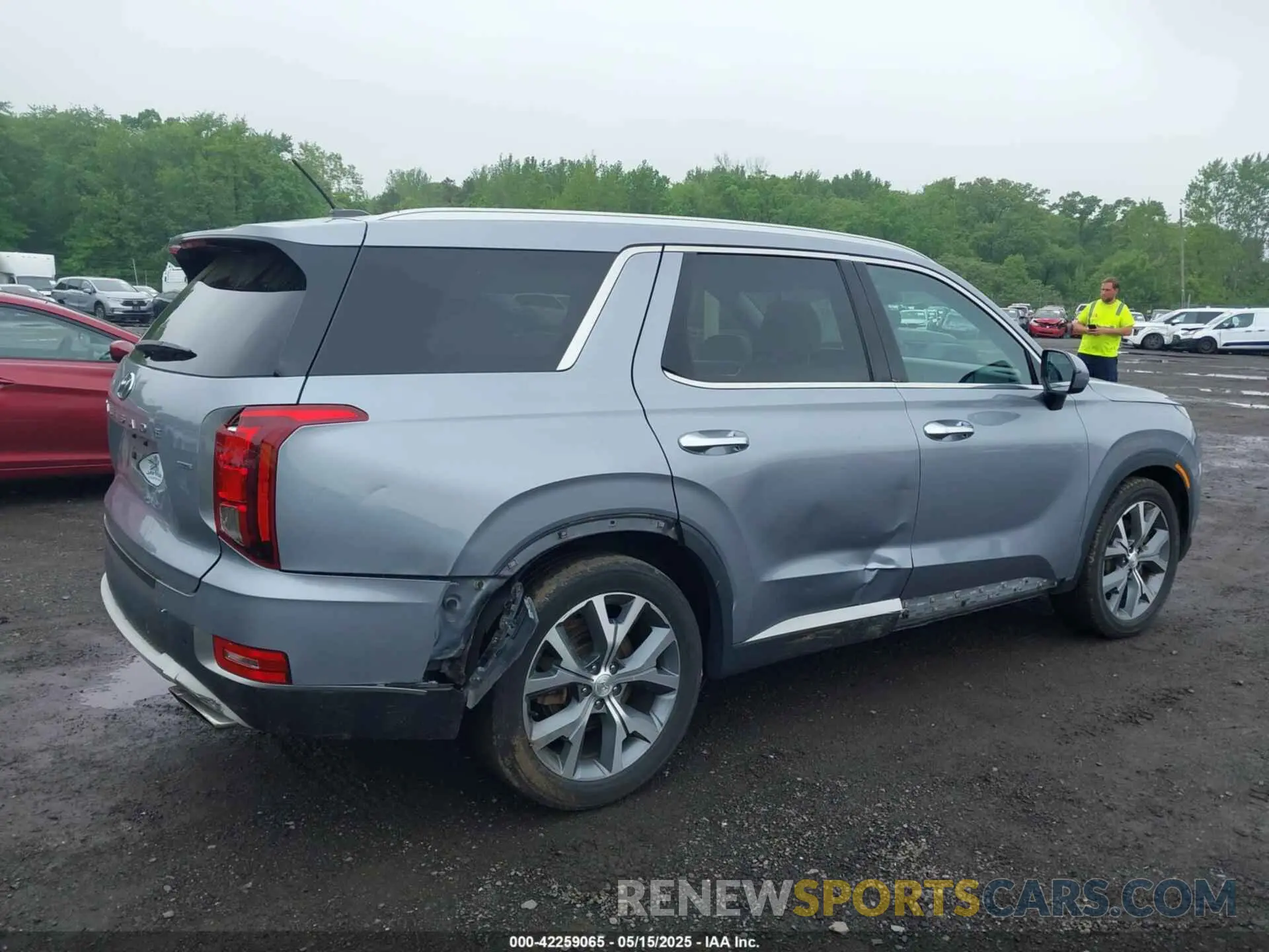 17 Photograph of a damaged car KM8R4DHE2LU158772 HYUNDAI PALISADE 2020