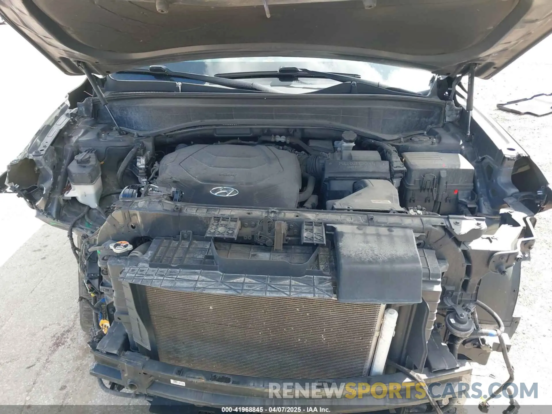 10 Photograph of a damaged car KM8R4DHE3LU085637 HYUNDAI PALISADE 2020