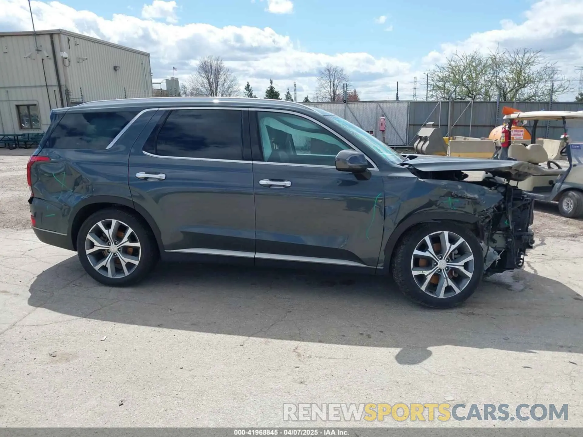 14 Photograph of a damaged car KM8R4DHE3LU085637 HYUNDAI PALISADE 2020