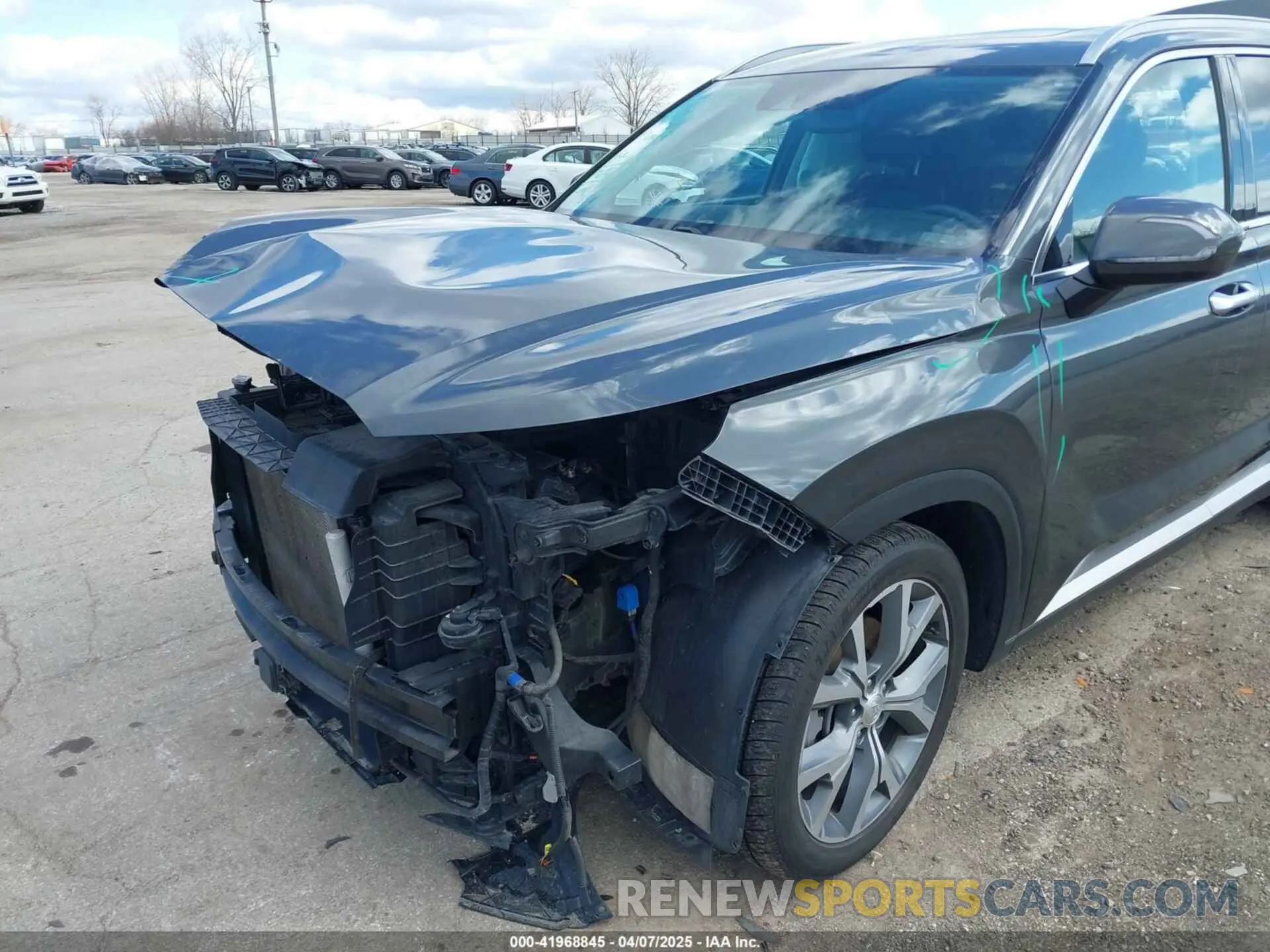 6 Photograph of a damaged car KM8R4DHE3LU085637 HYUNDAI PALISADE 2020