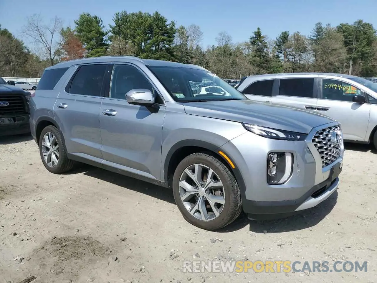 4 Photograph of a damaged car KM8R4DHE4LU150995 HYUNDAI PALISADE 2020